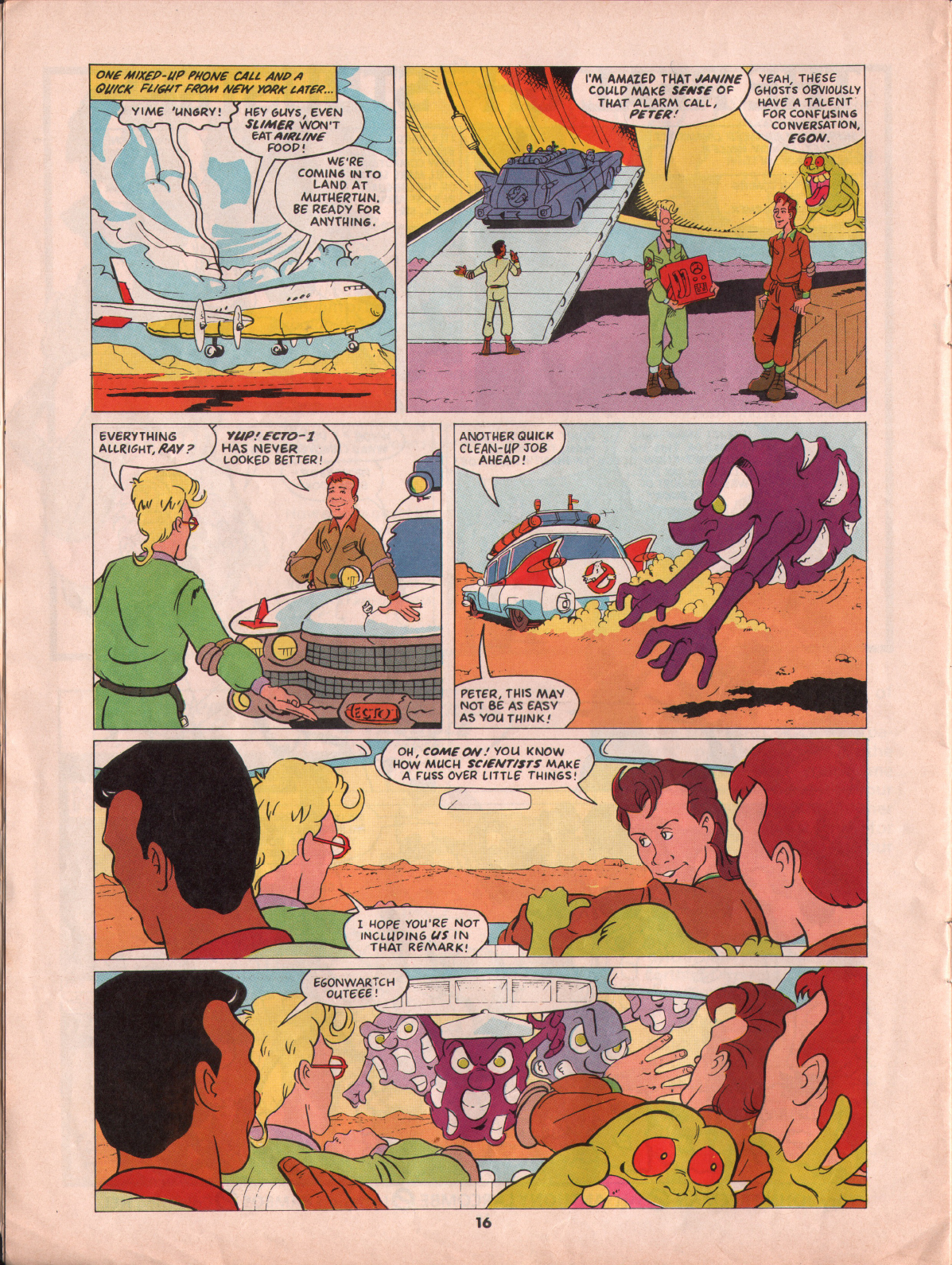 Read online The Real Ghostbusters comic -  Issue #4 - 16