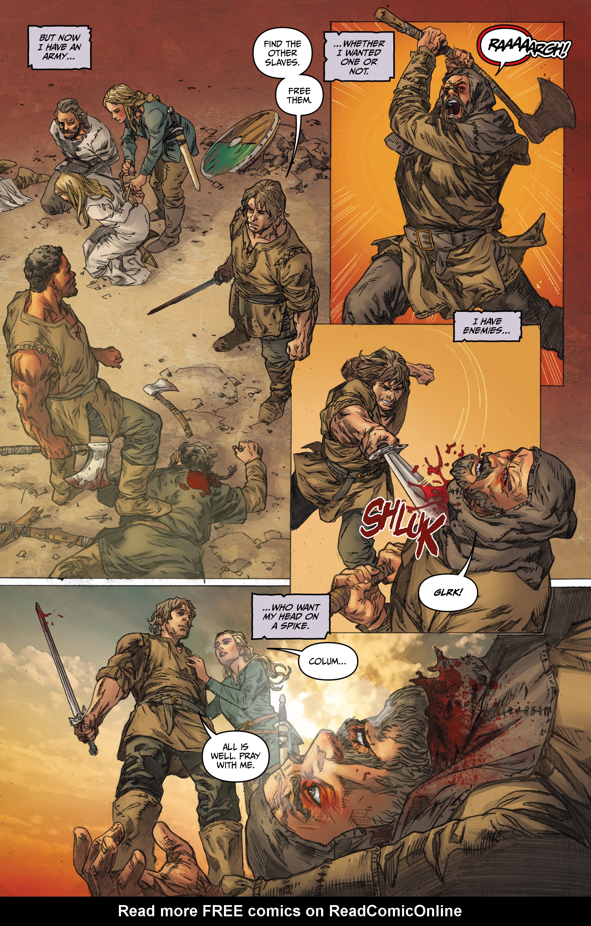 Read online Vikings: Uprising comic -  Issue #3 - 8