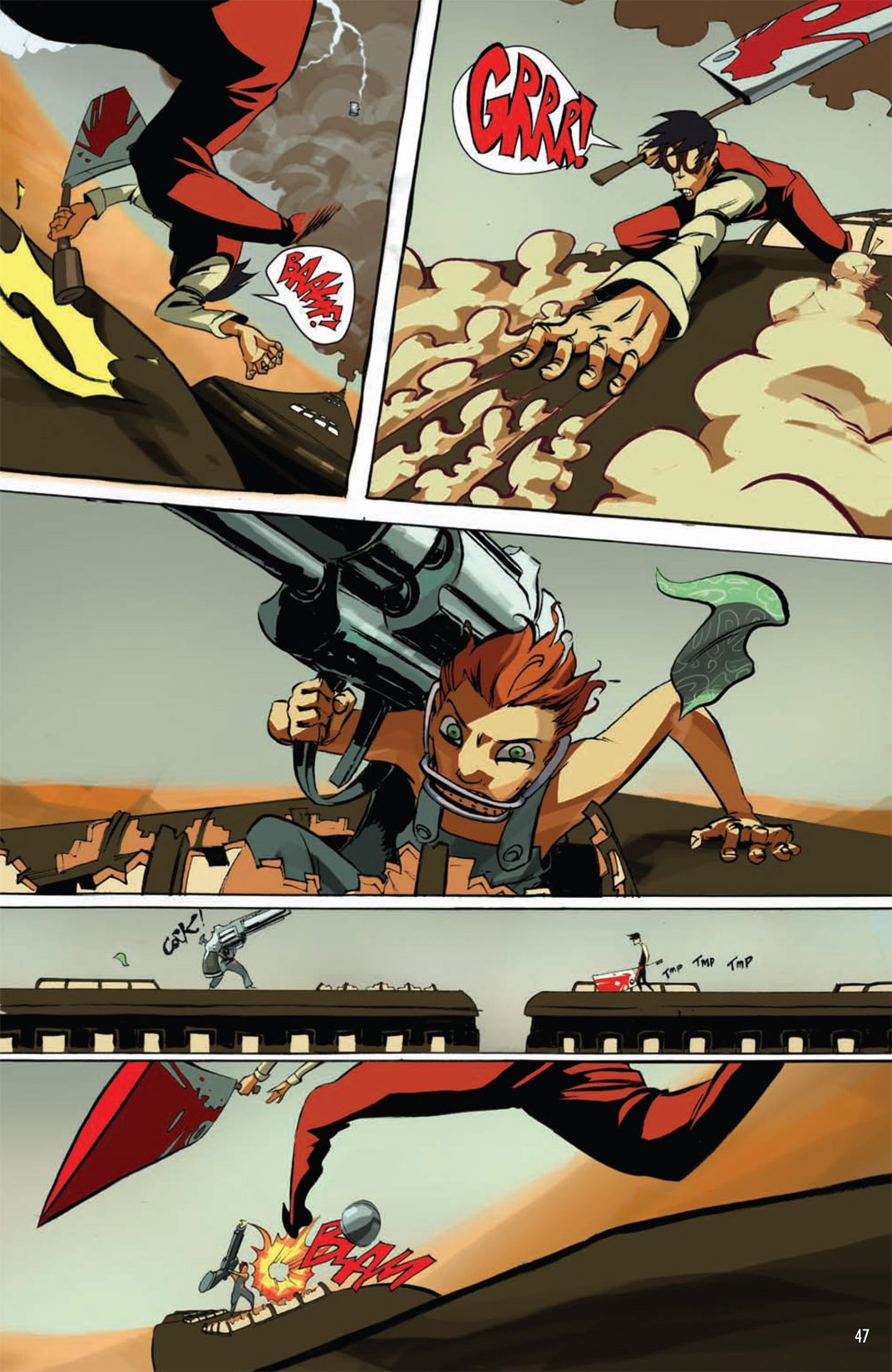 Read online PopGun comic -  Issue # Vol. 2 - 46