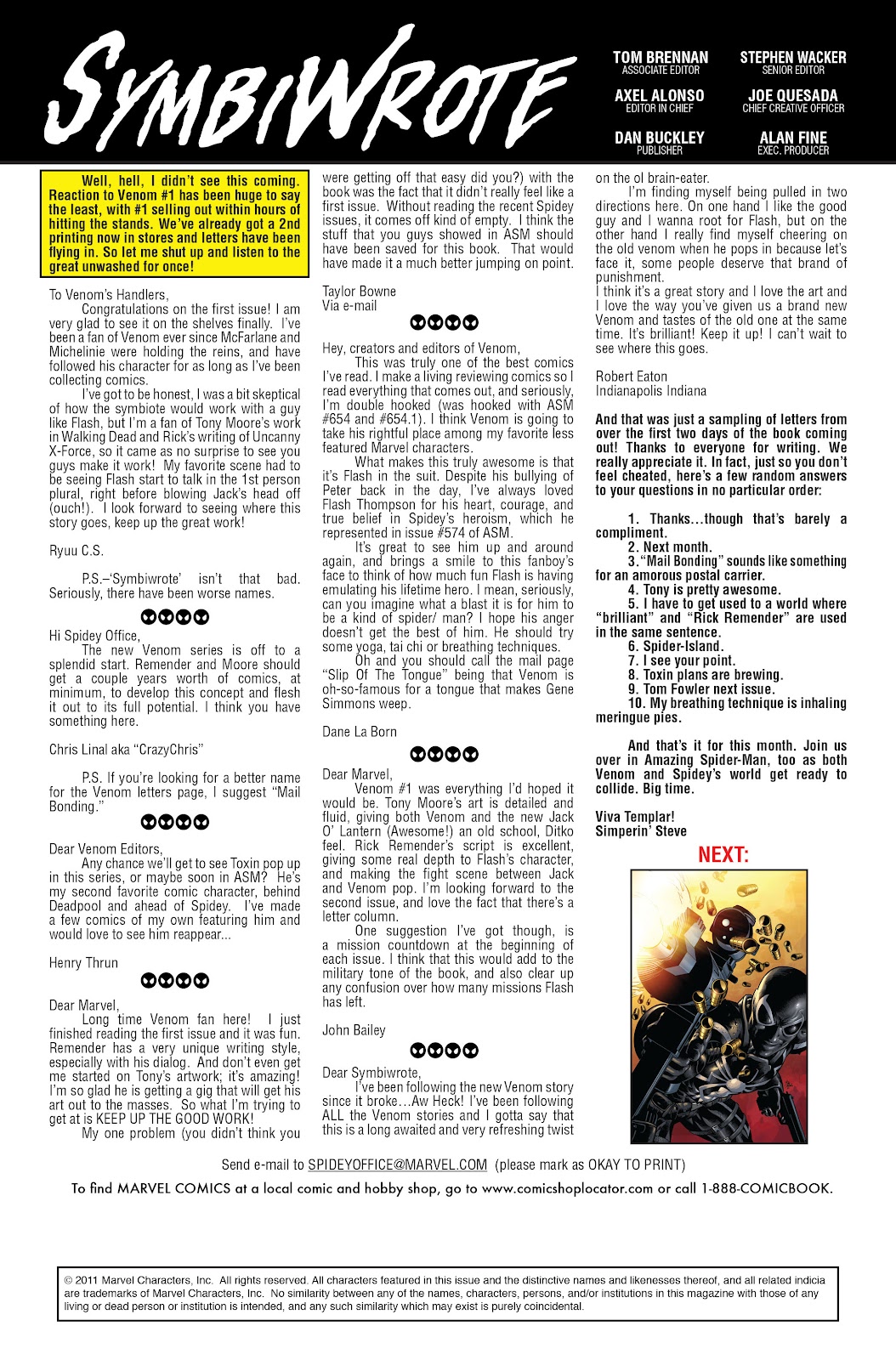 Venom (2011) issue 2 - Page 23