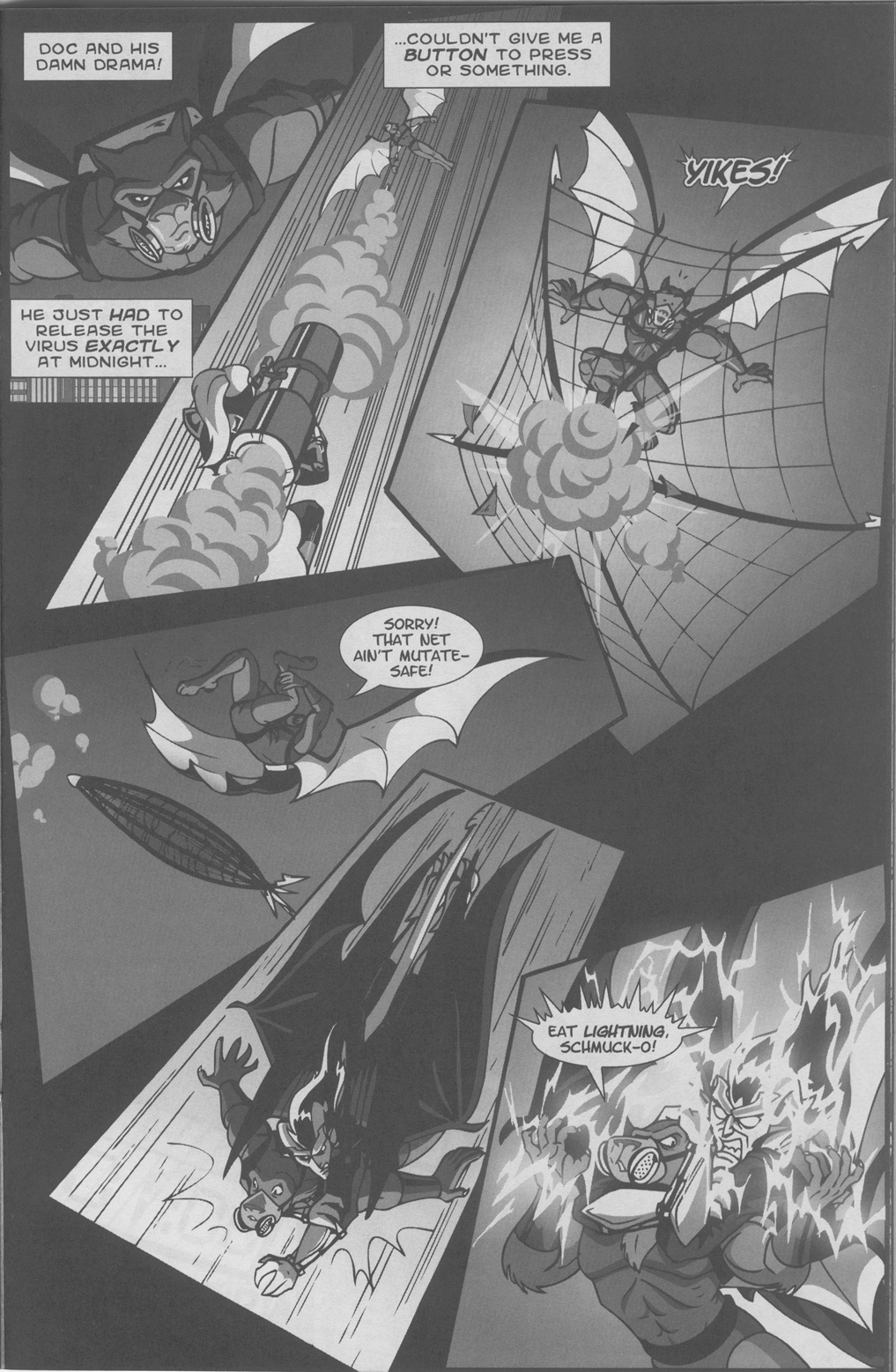 Read online Gargoyles: Bad Guys comic -  Issue #4 - 19