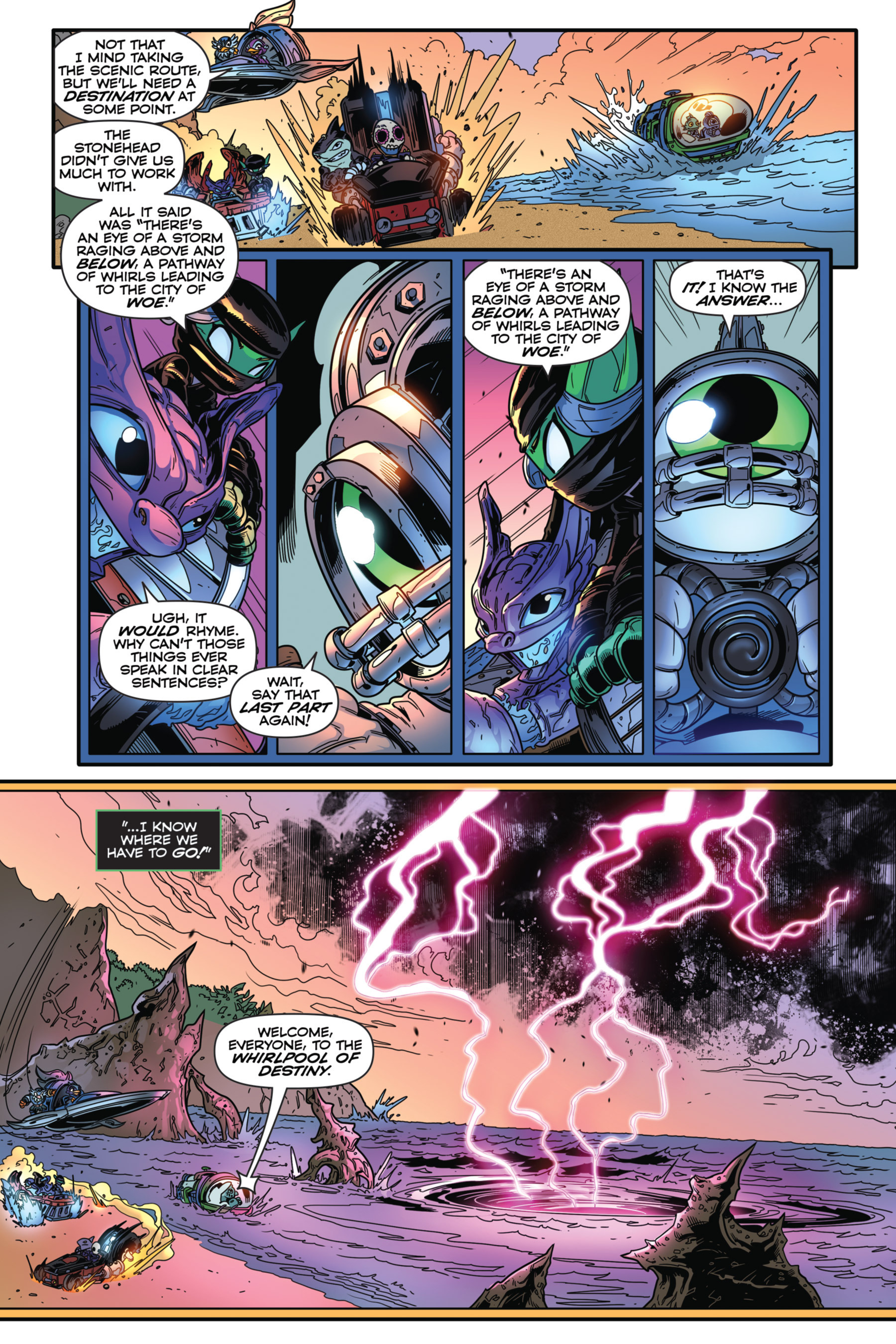 Read online Skylanders: Rift Into Overdrive comic -  Issue # Full - 52
