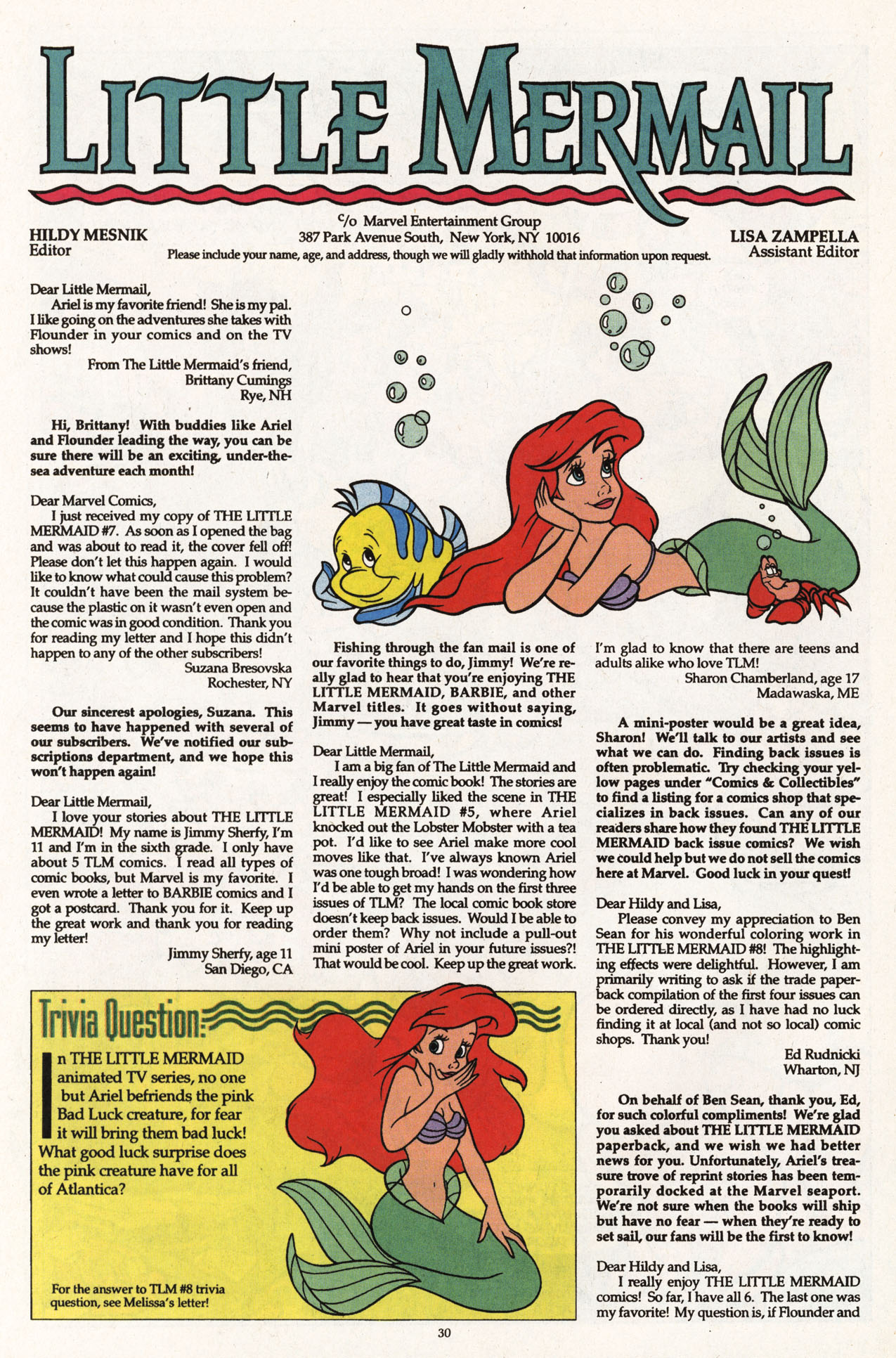Read online Disney's The Little Mermaid comic -  Issue #10 - 31
