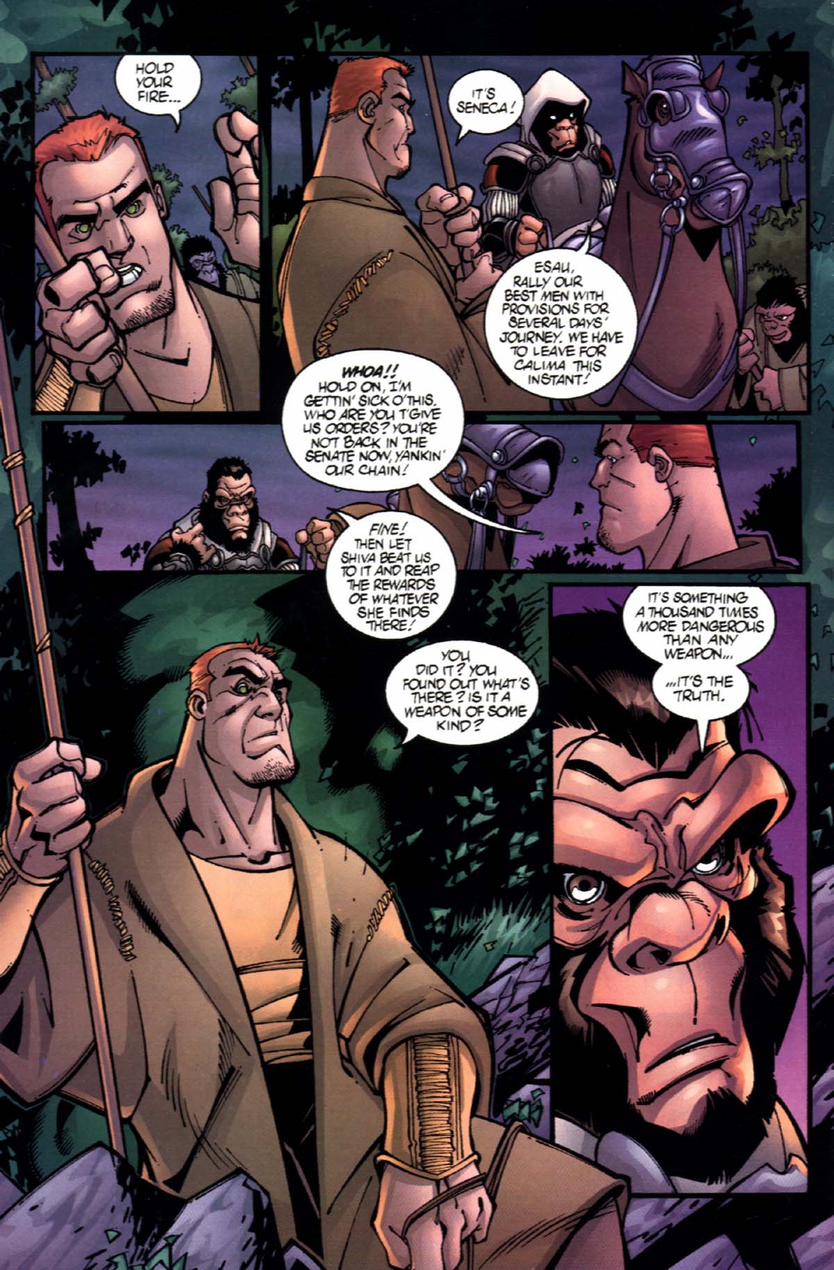 Read online Planet of the Apes: The Human War comic -  Issue #2 - 24
