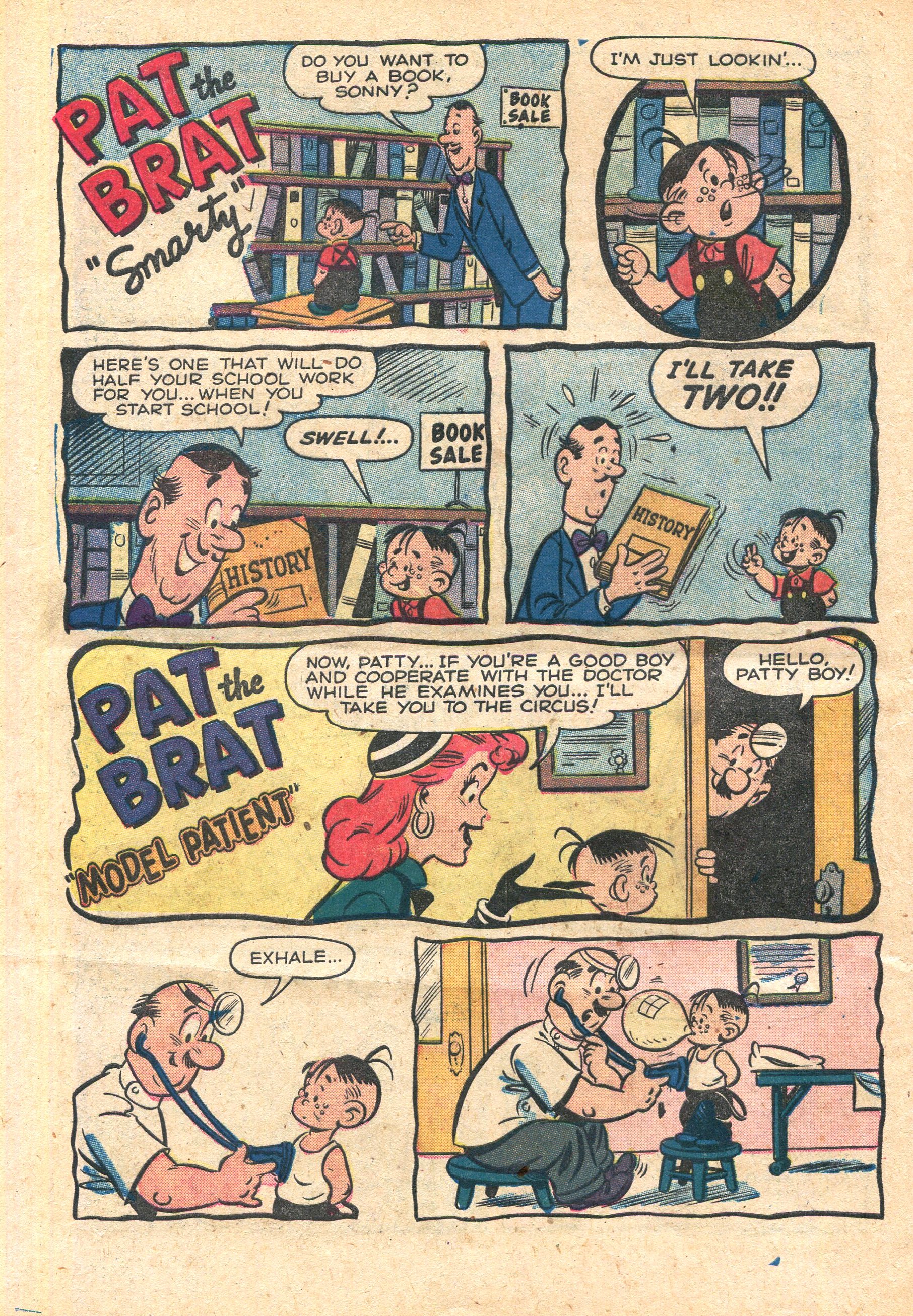 Read online Pat the Brat comic -  Issue #4 - 10