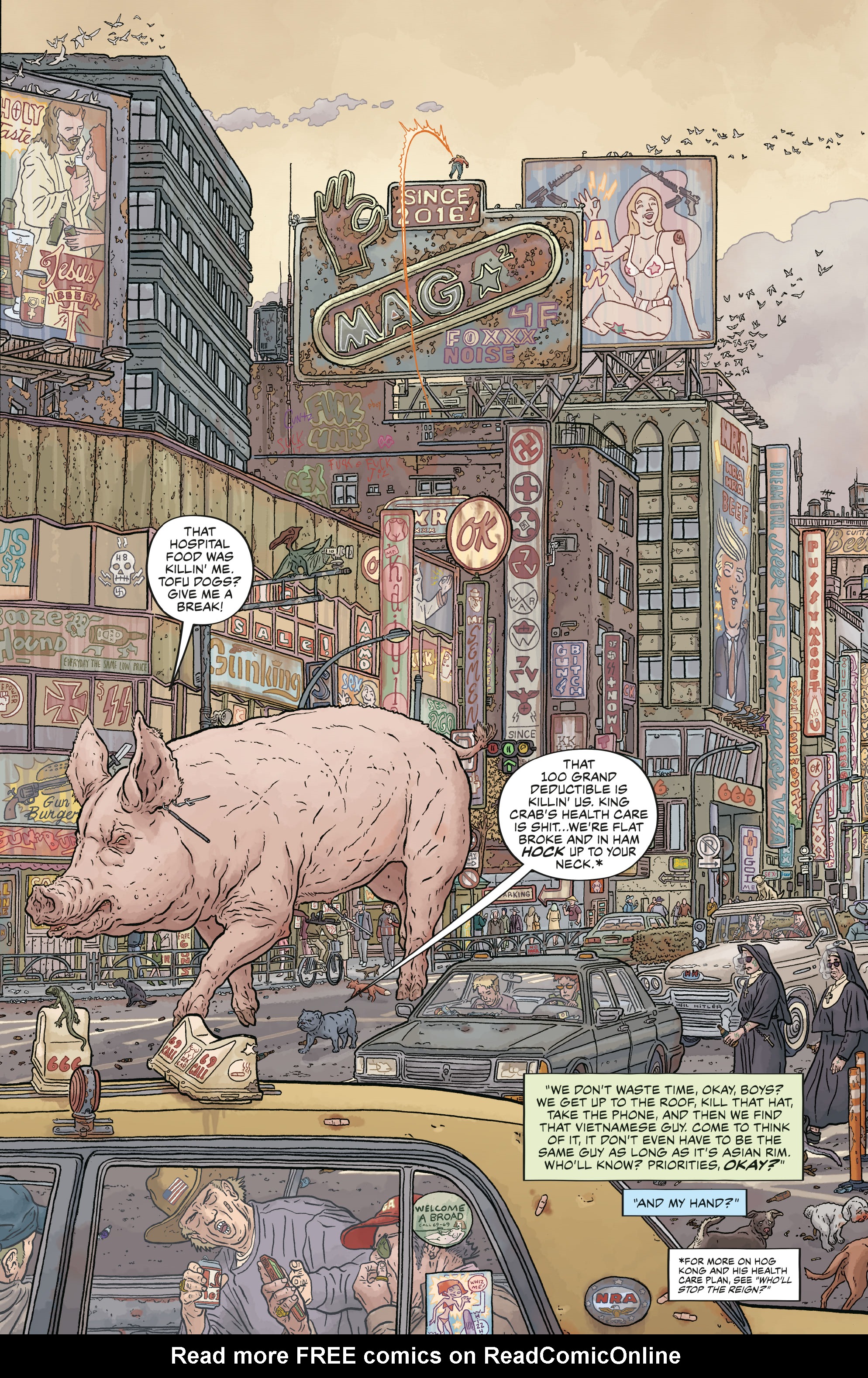 Read online Shaolin Cowboy: Cruel to Be Kin comic -  Issue #6 - 3