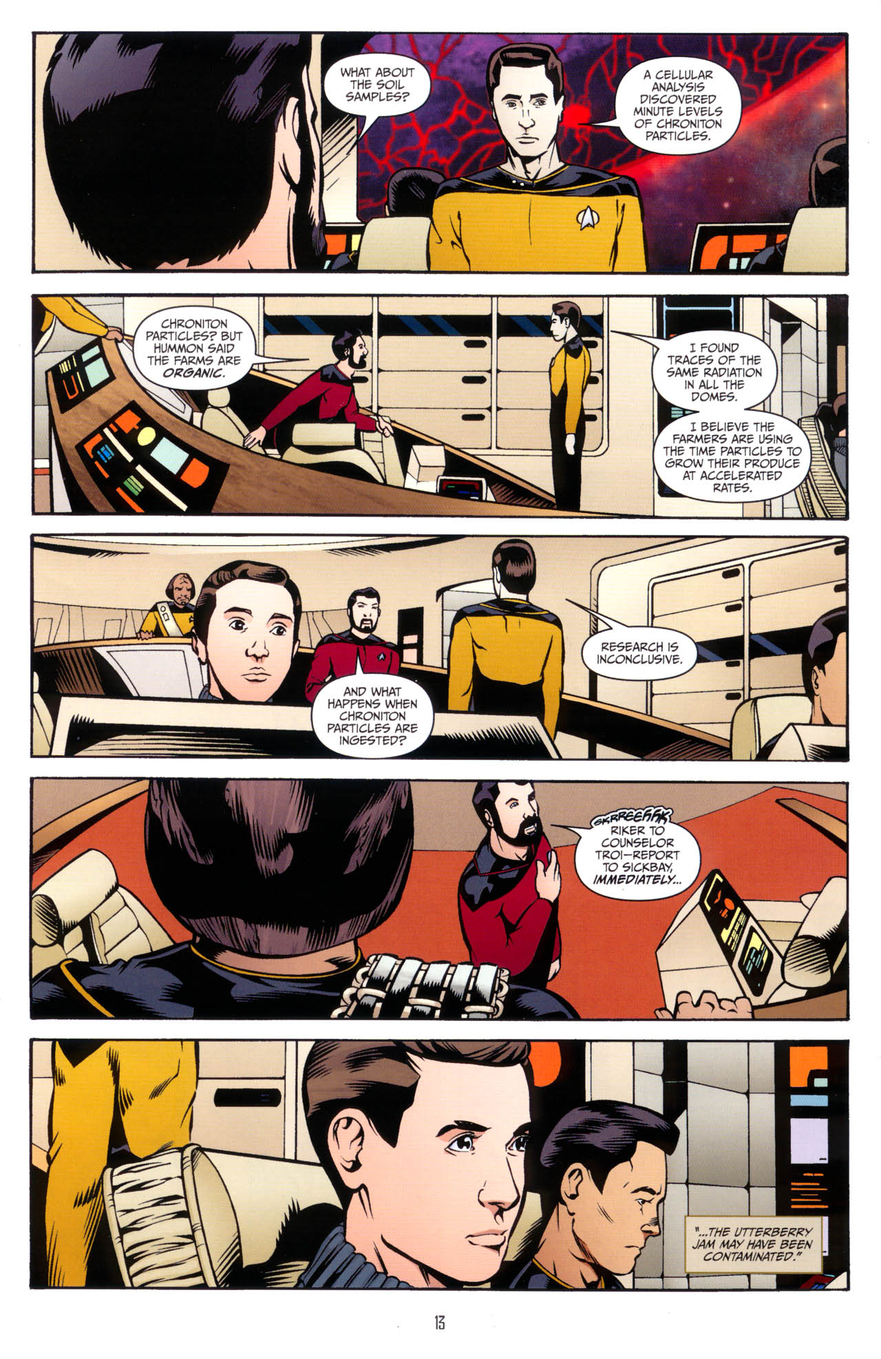 Read online Star Trek: The Next Generation: The Space Between comic -  Issue #5 - 14