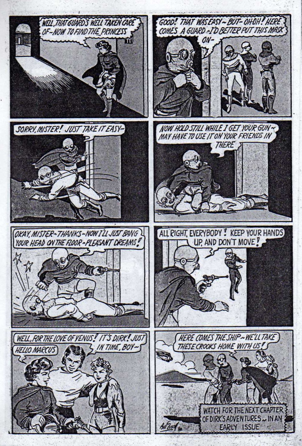 Read online Amazing Mystery Funnies comic -  Issue #7 - 10