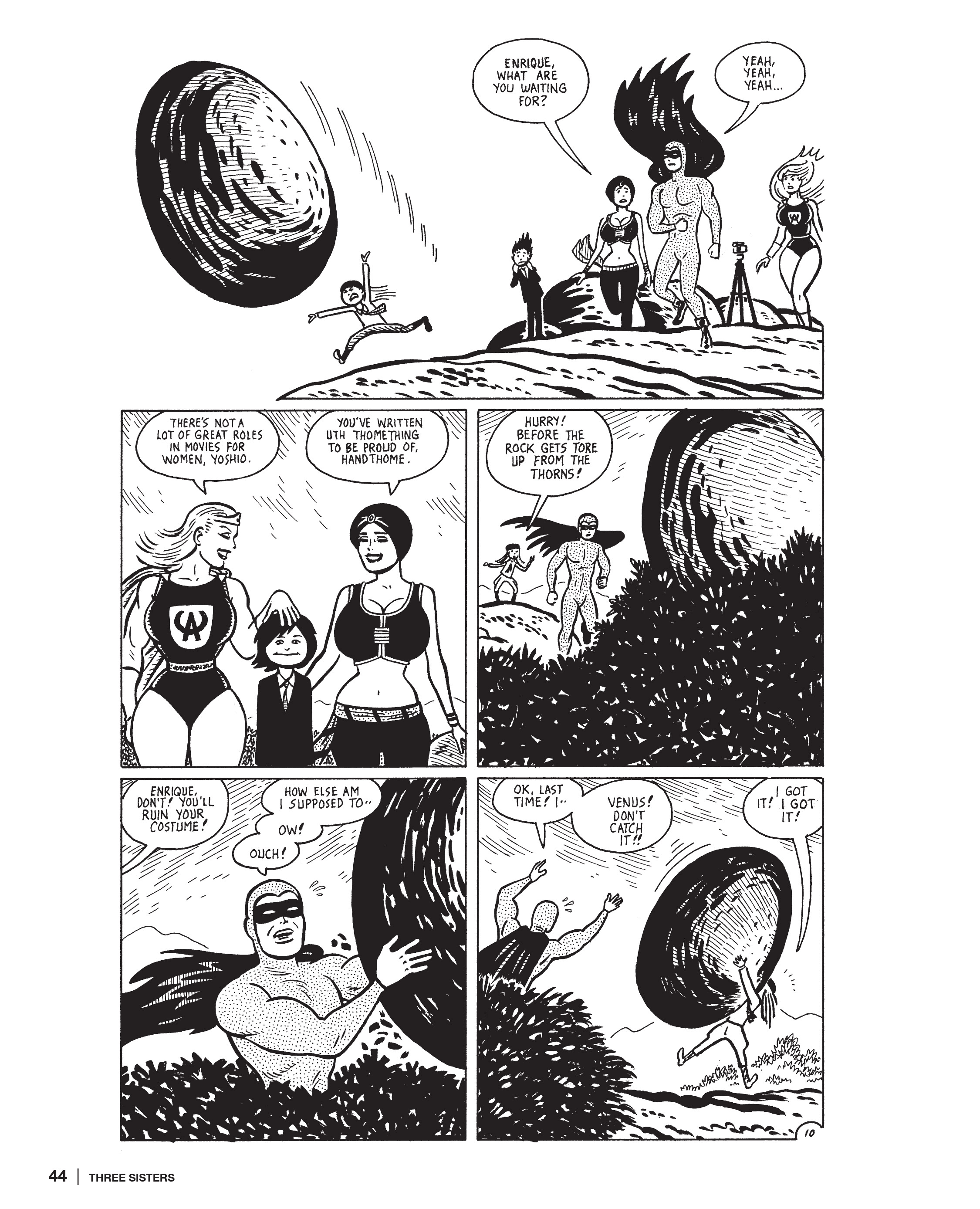 Read online Three Sisters: The Love and Rockets Library comic -  Issue # TPB (Part 1) - 44