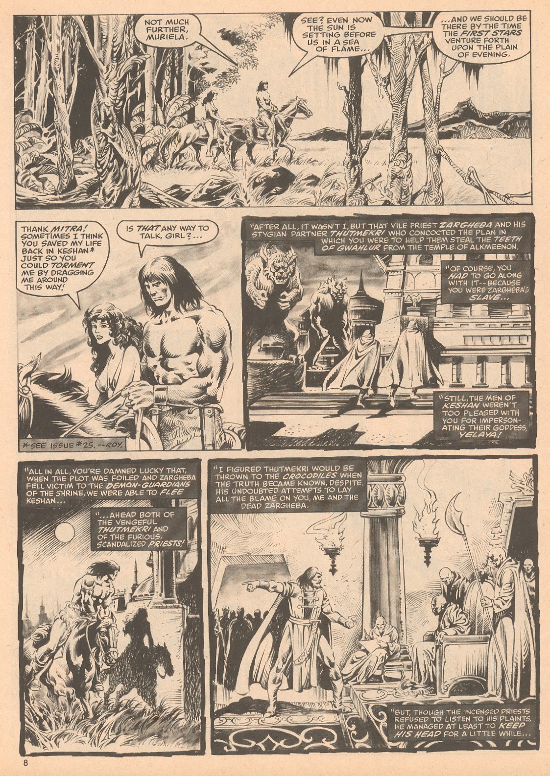 The Savage Sword Of Conan issue 60 - Page 8