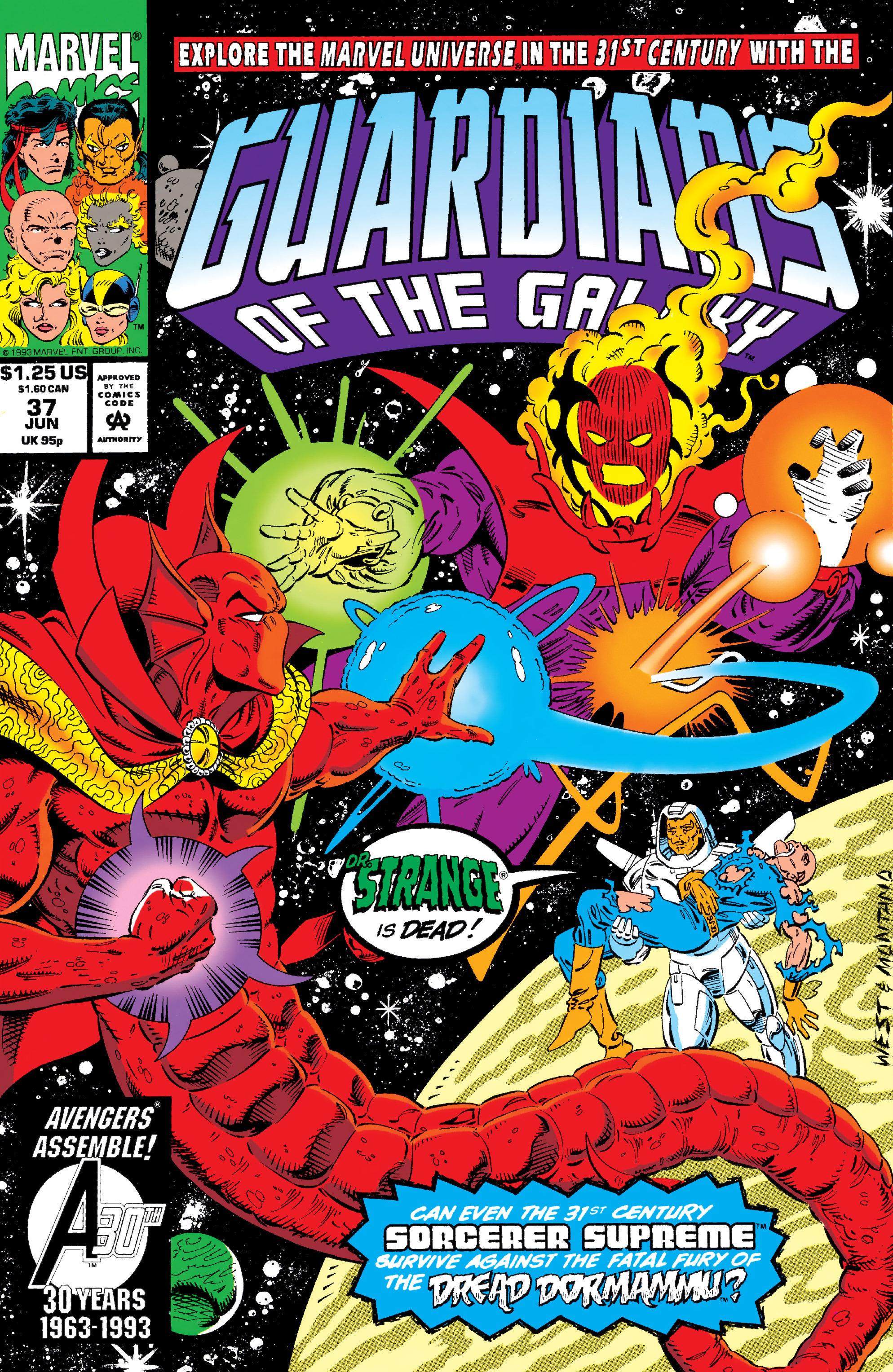 Read online Guardians of the Galaxy (1990) comic -  Issue # _TPB In The Year 3000 1 (Part 2) - 65