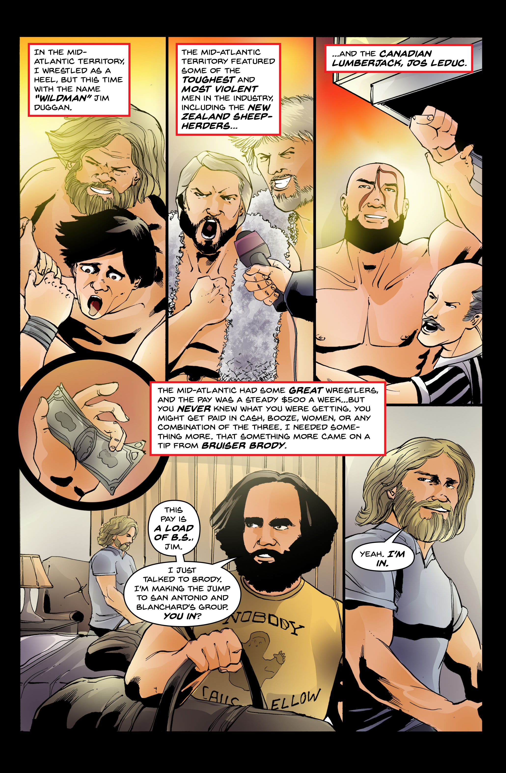 Read online Hacksaw Jim Duggan comic -  Issue #2 - 20