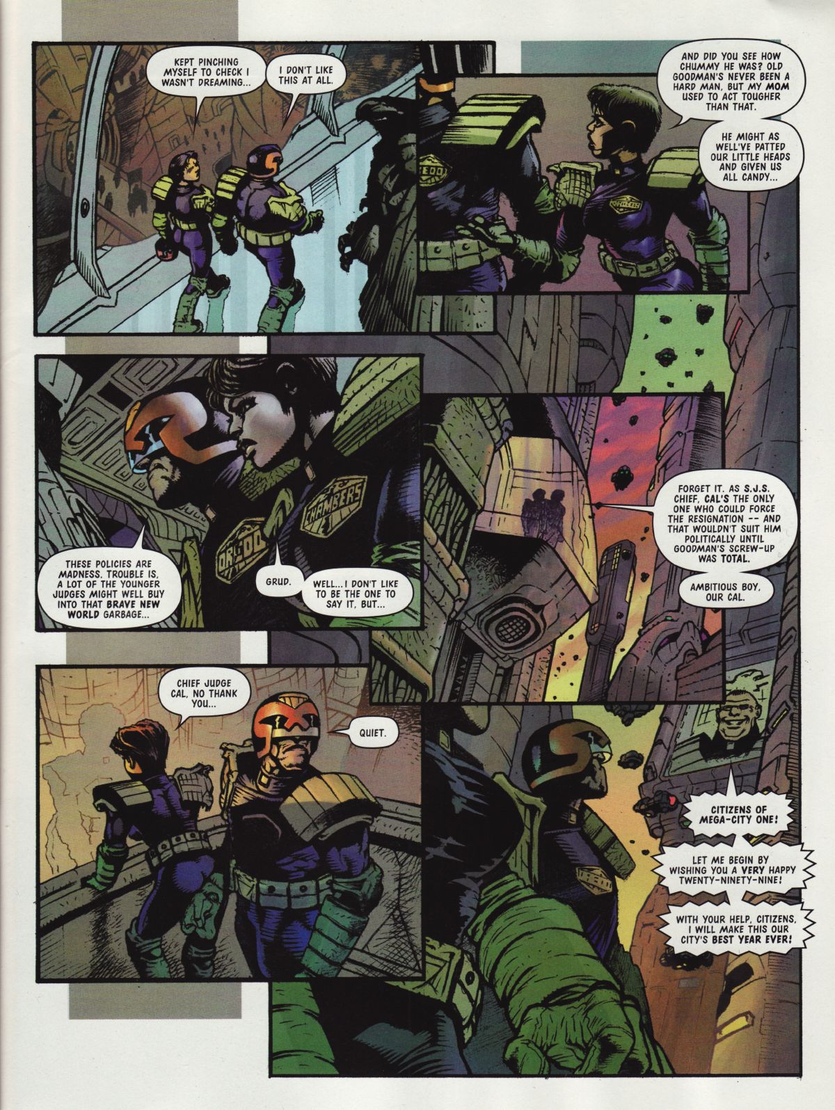 Judge Dredd Megazine (Vol. 5) issue 204 - Page 7