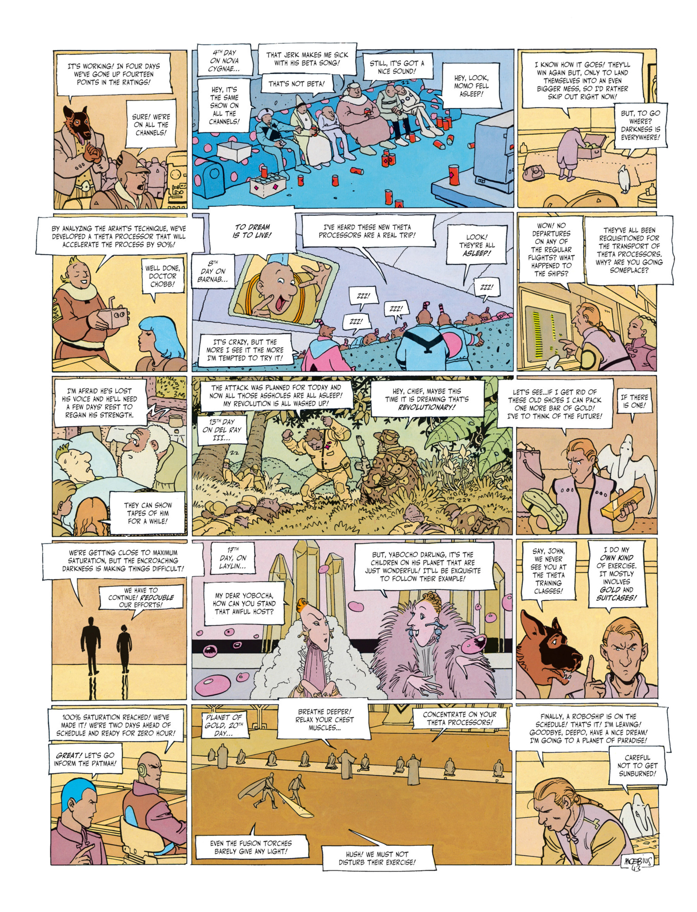 Read online The Incal comic -  Issue # TPB 5 - 46