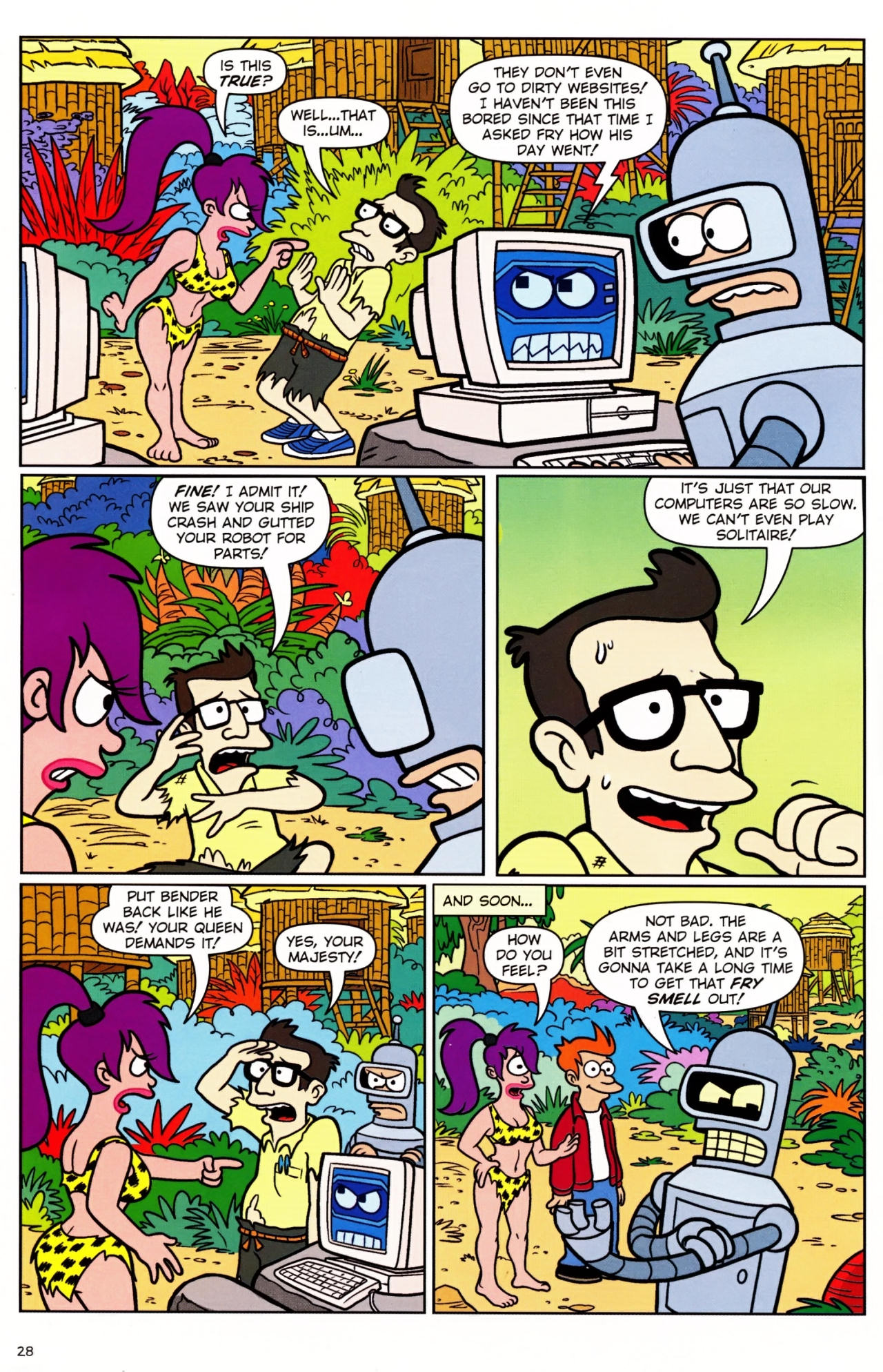 Read online Futurama Comics comic -  Issue #38 - 22