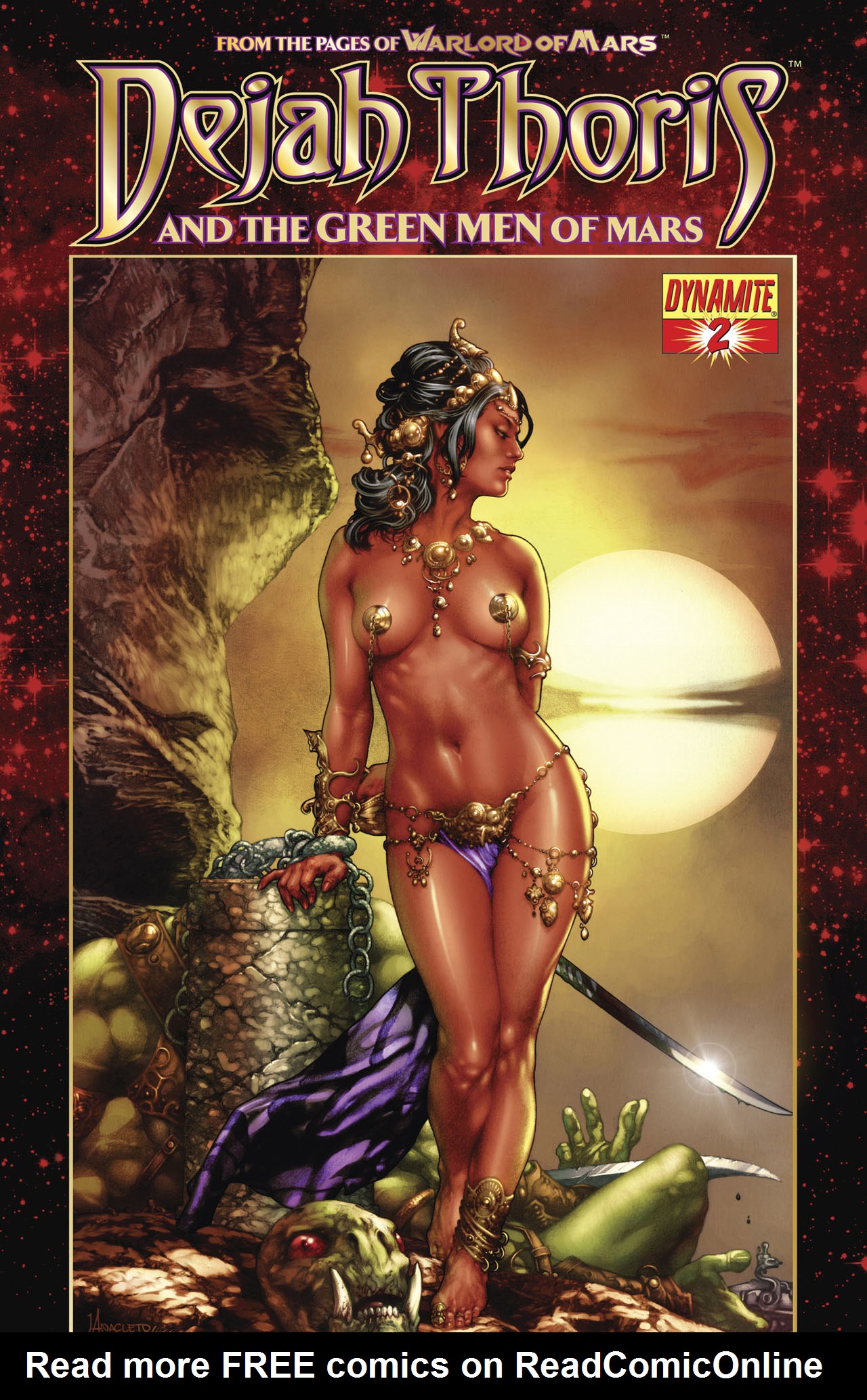 Read online Dejah Thoris and the Green Men of Mars comic -  Issue #2 - 1