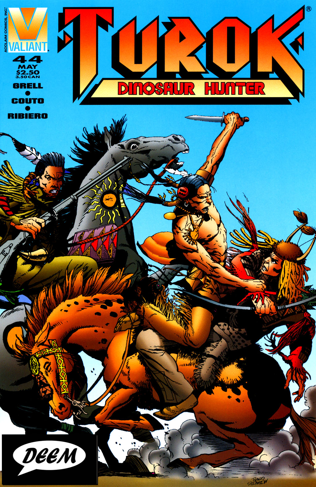 Read online Turok, Dinosaur Hunter (1993) comic -  Issue #44 - 1