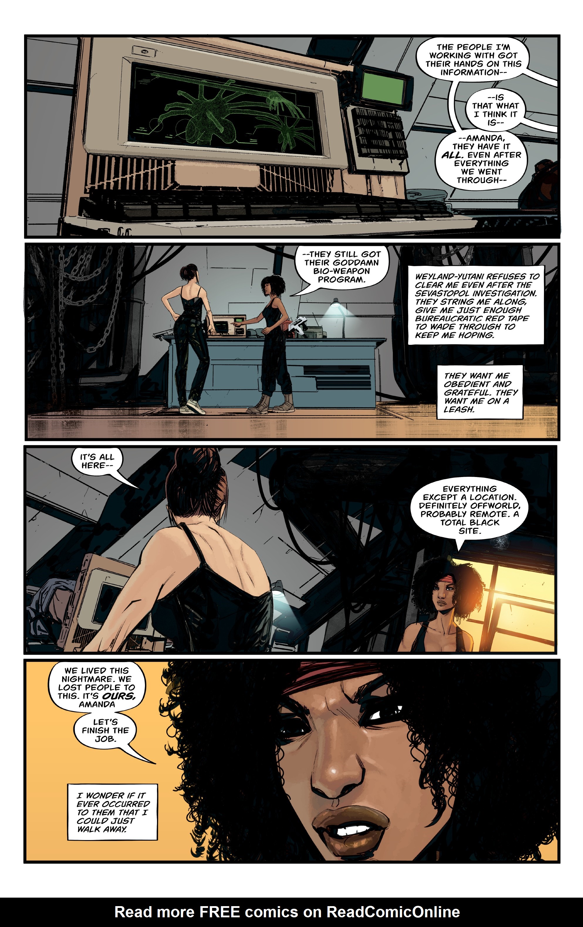 Read online Aliens: Resistance comic -  Issue #1 - 9