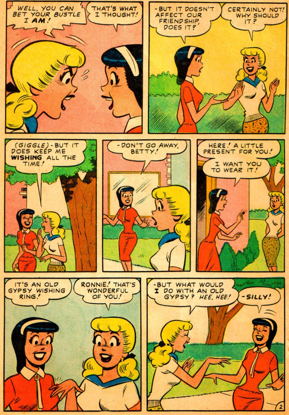 Read online Archie's Girls Betty and Veronica comic -  Issue #61 - 3