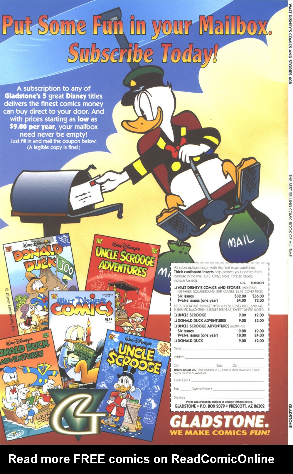 Read online Walt Disney's Comics and Stories comic -  Issue #608 - 68
