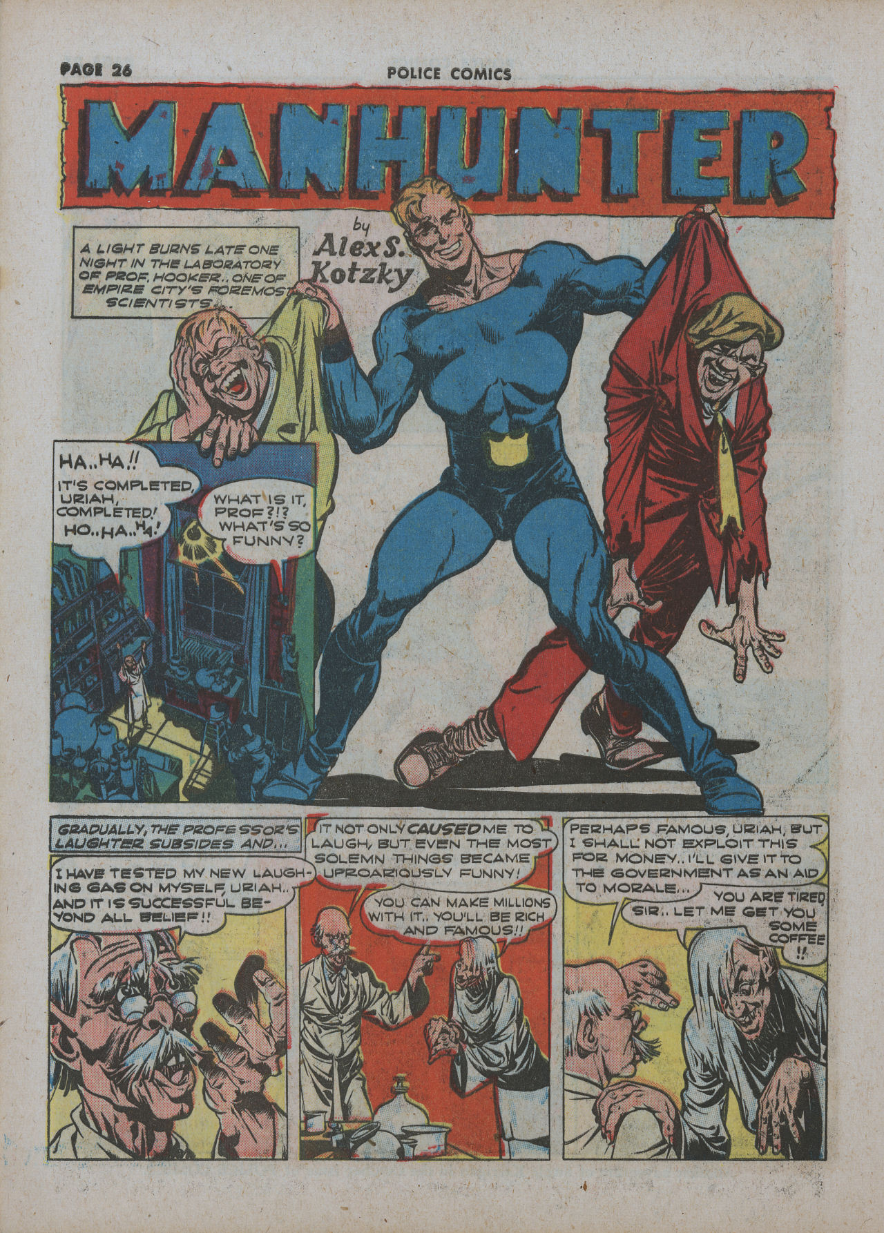 Read online Police Comics comic -  Issue #11 - 28
