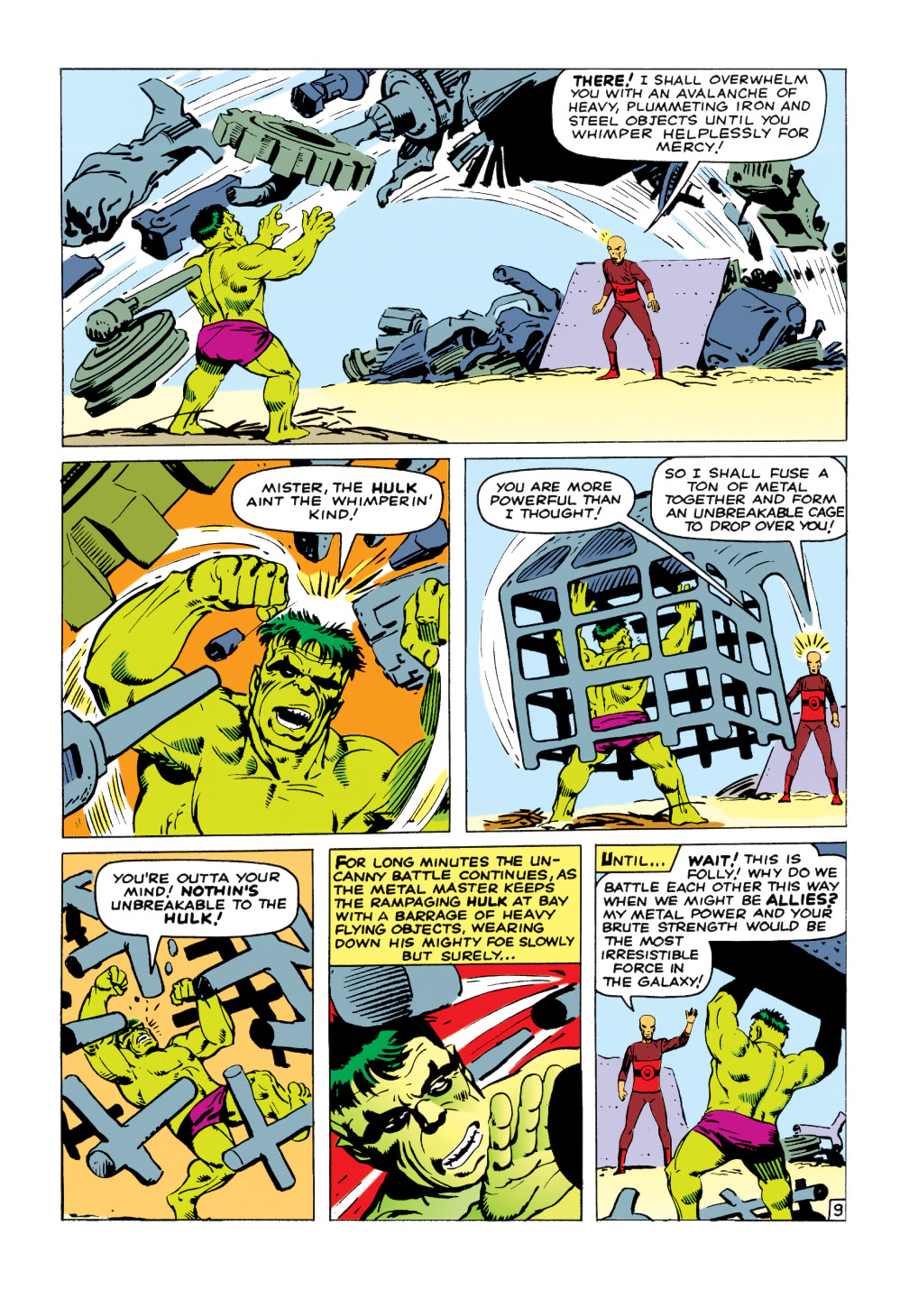 Read online Marvel Masterworks: The Incredible Hulk comic -  Issue # TPB 1 (Part 2) - 38