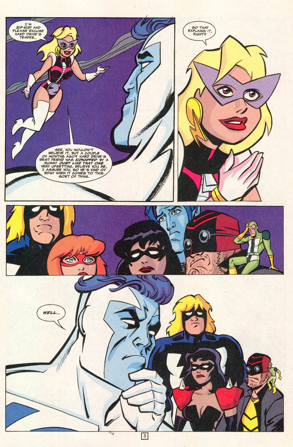 Read online Young Heroes in Love comic -  Issue #4 - 4