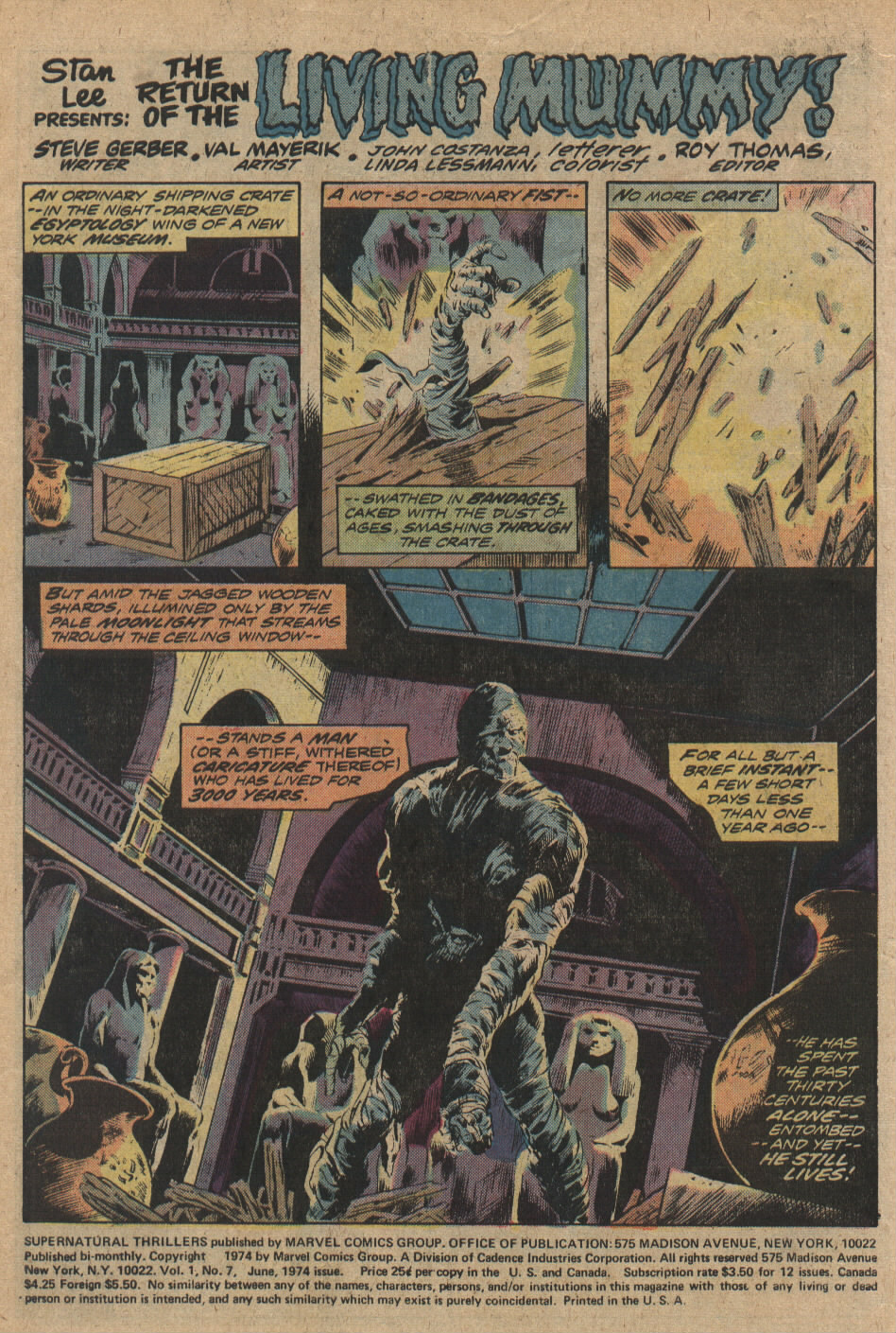 Read online Supernatural Thrillers comic -  Issue #7 - 2