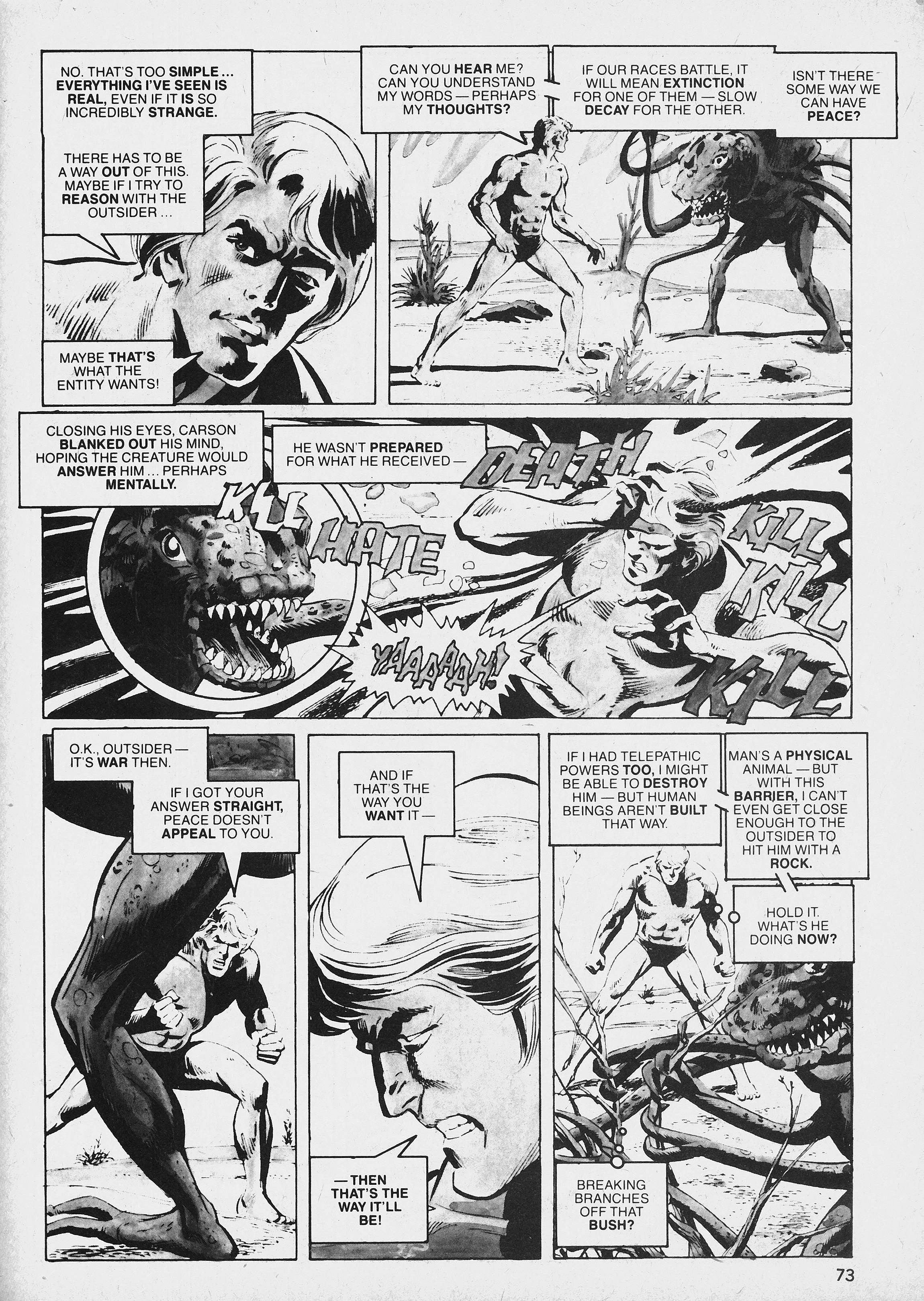 Read online Unknown Worlds of Science Fiction Giant Size Special comic -  Issue # Full - 73