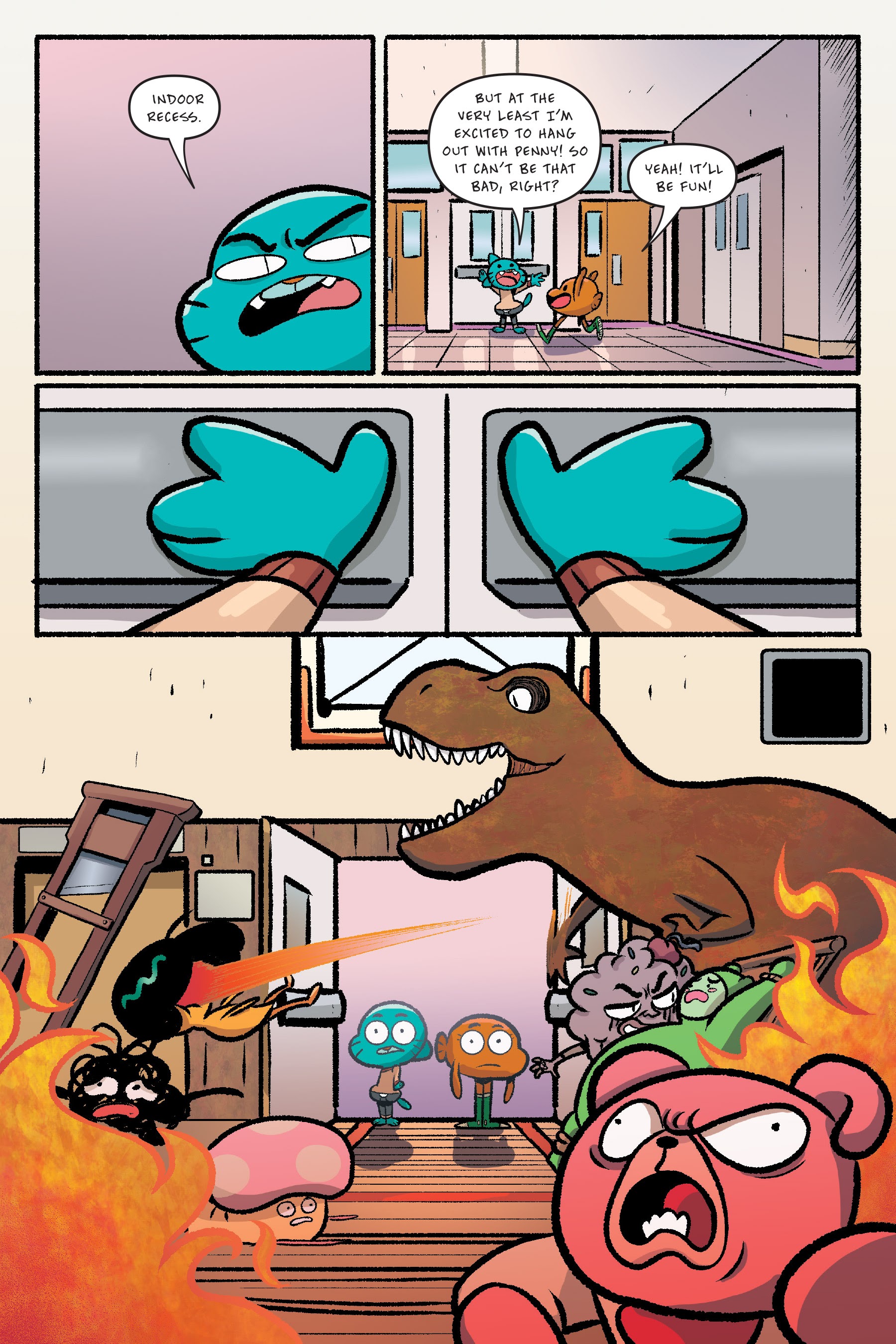 Read online The Amazing World of Gumball: The Storm comic -  Issue # TPB - 105