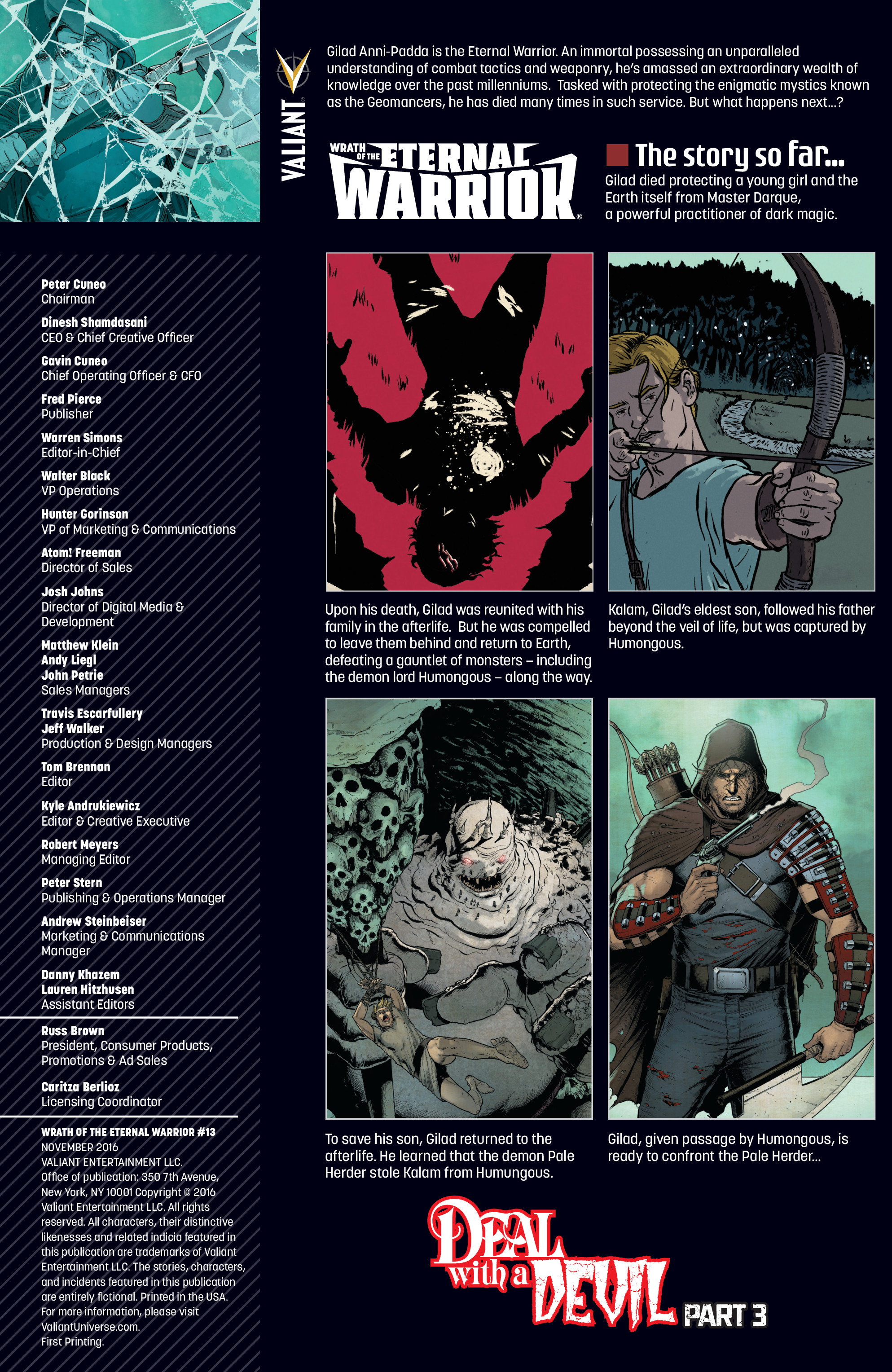 Read online Wrath of the Eternal Warrior comic -  Issue #13 - 2
