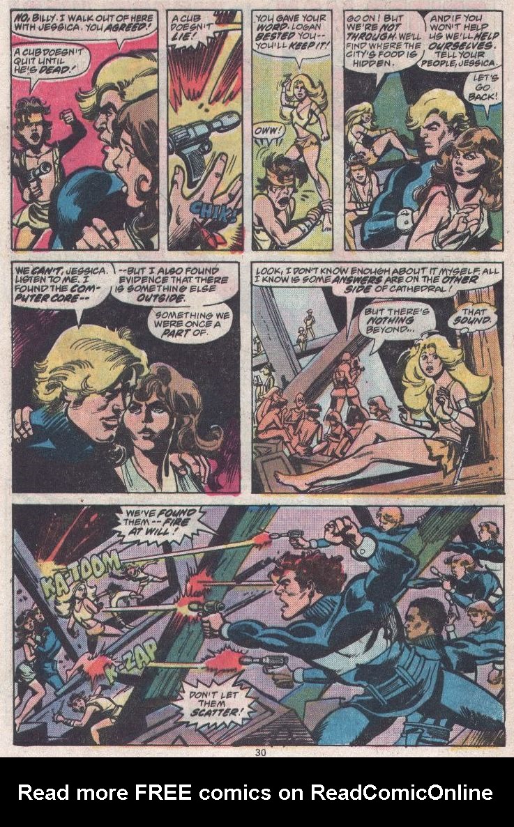 Read online Logan's Run comic -  Issue #7 - 17