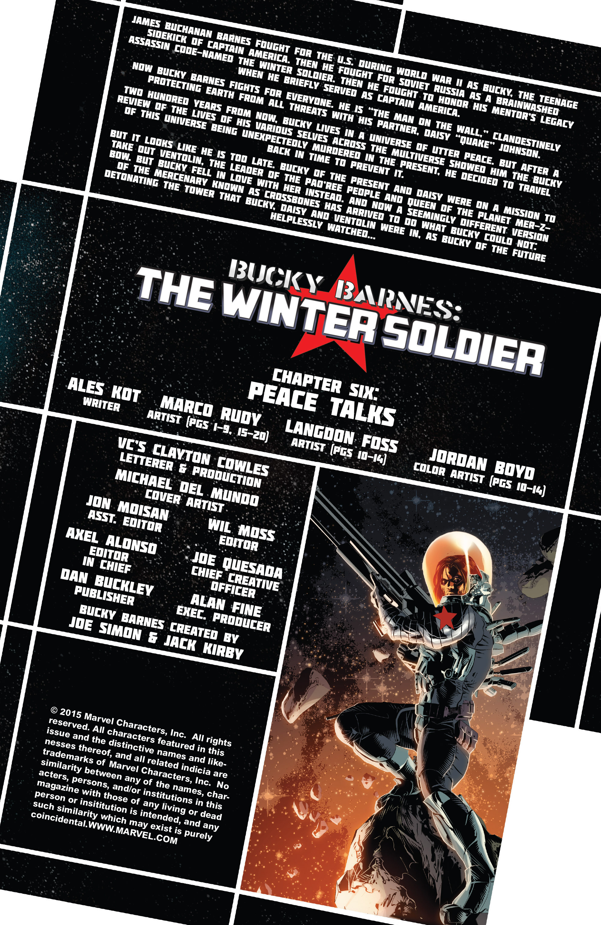 Read online Bucky Barnes: The Winter Soldier comic -  Issue #6 - 2