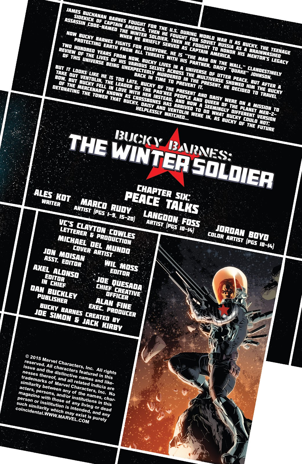 Bucky Barnes: The Winter Soldier issue 6 - Page 2