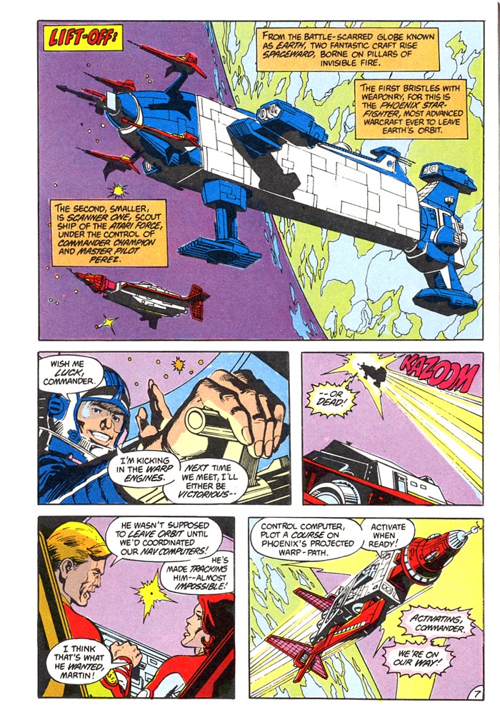 Read online Atari Force (1982) comic -  Issue #4 - 9