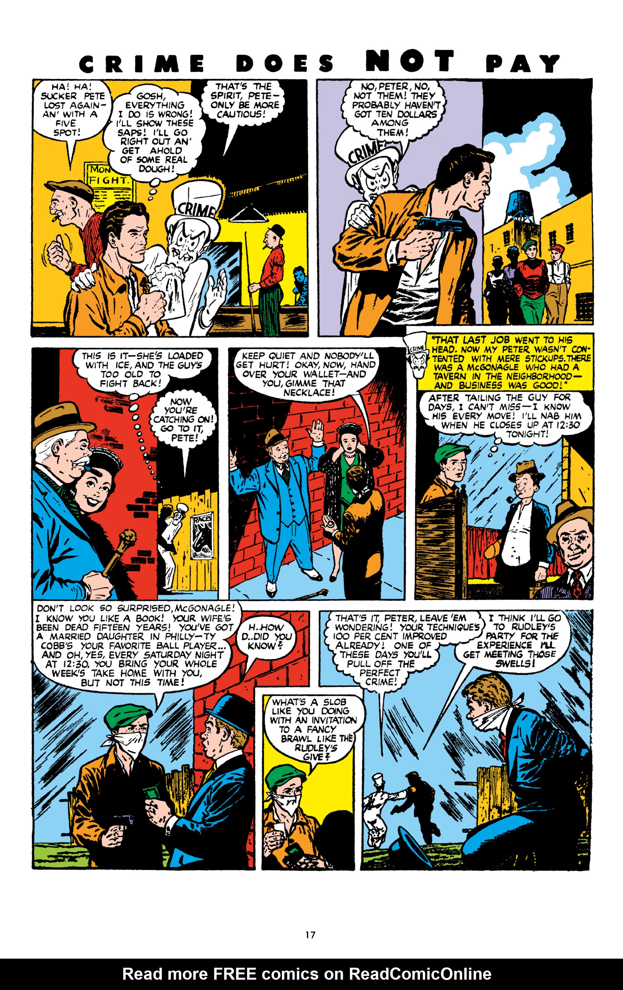 Read online Crime Does Not Pay Archives comic -  Issue # TPB 9 (Part 1) - 19