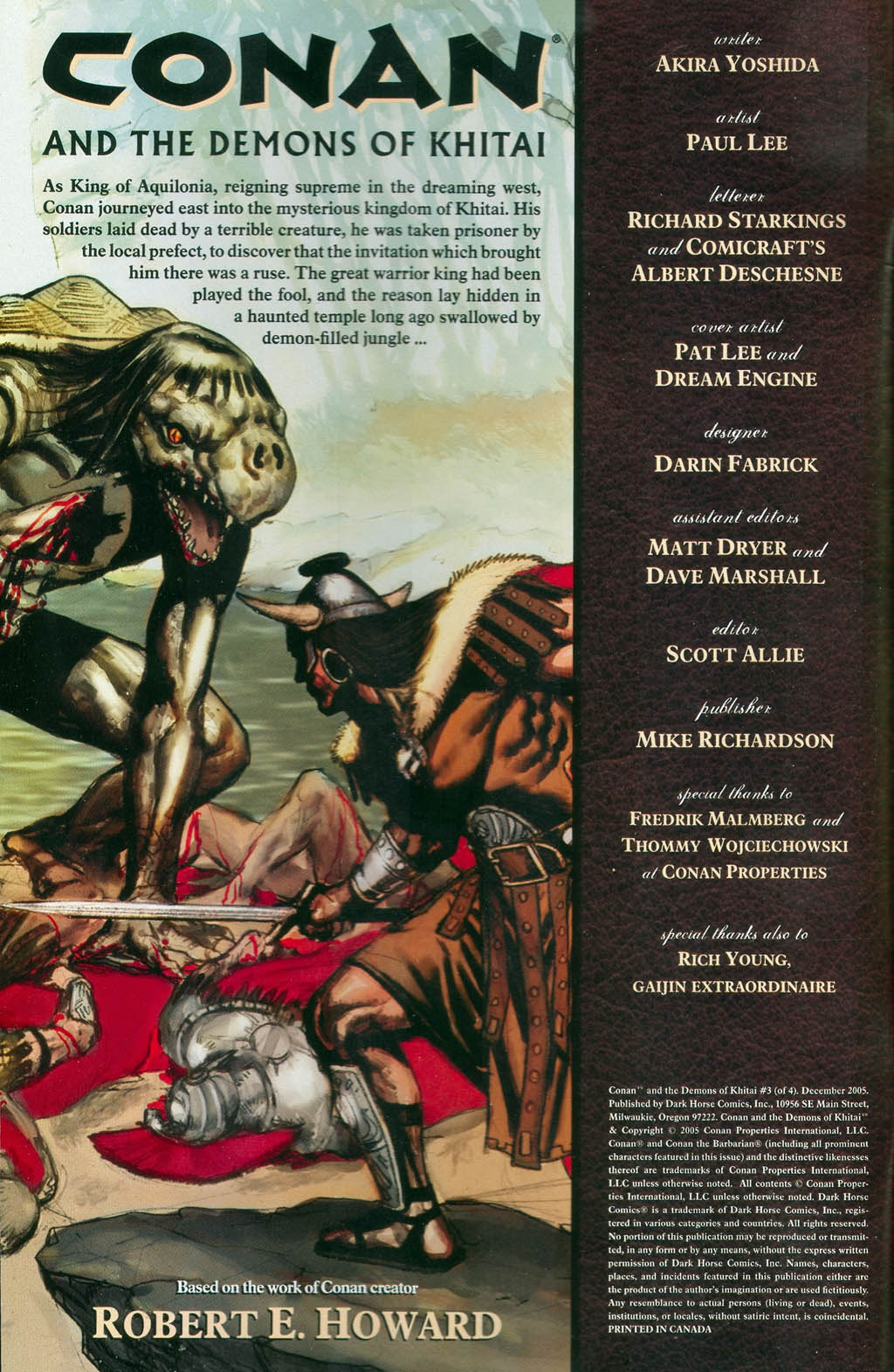 Read online Conan and the Demons of Khitai comic -  Issue #3 - 2