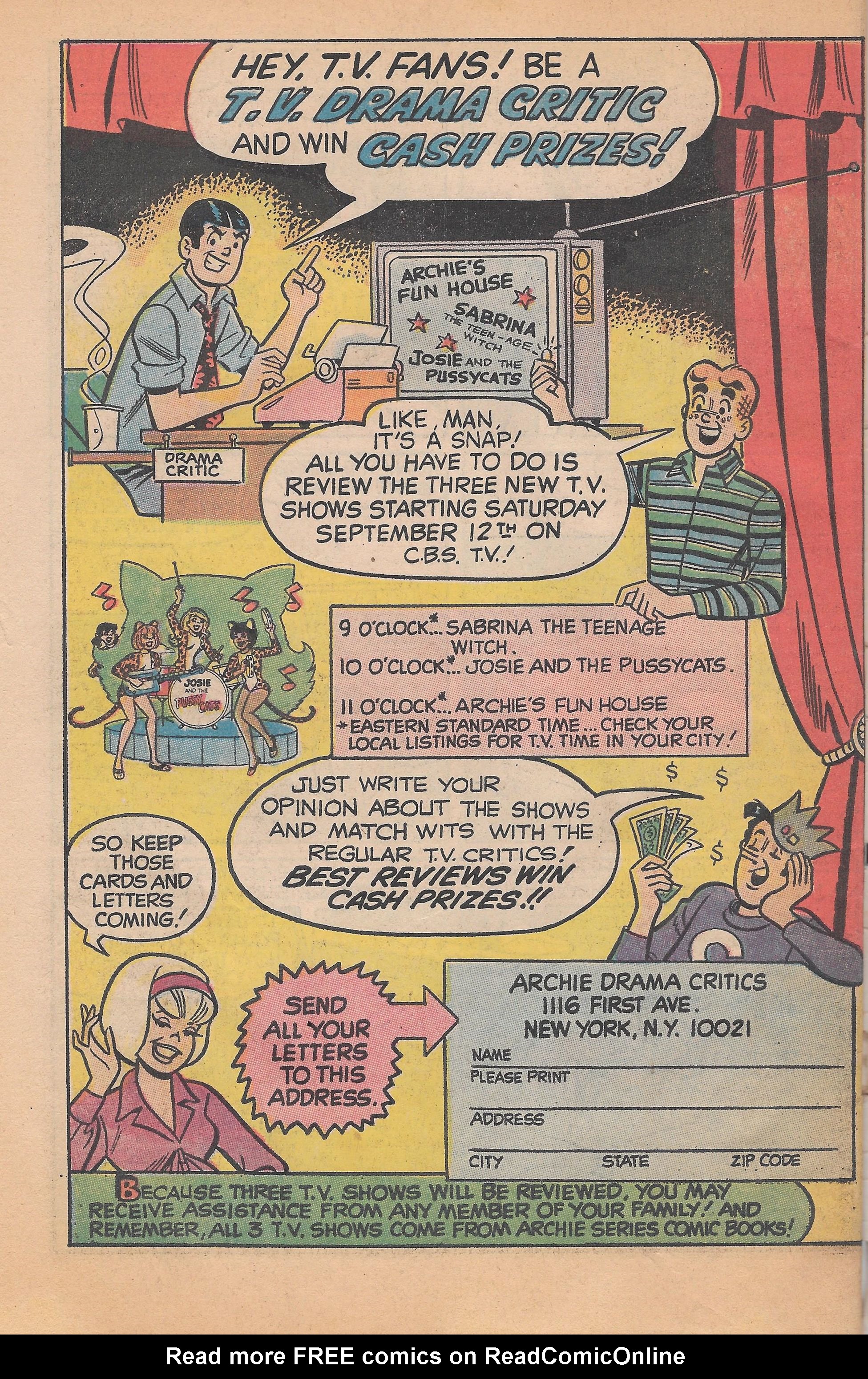 Read online Life With Archie (1958) comic -  Issue #102 - 34