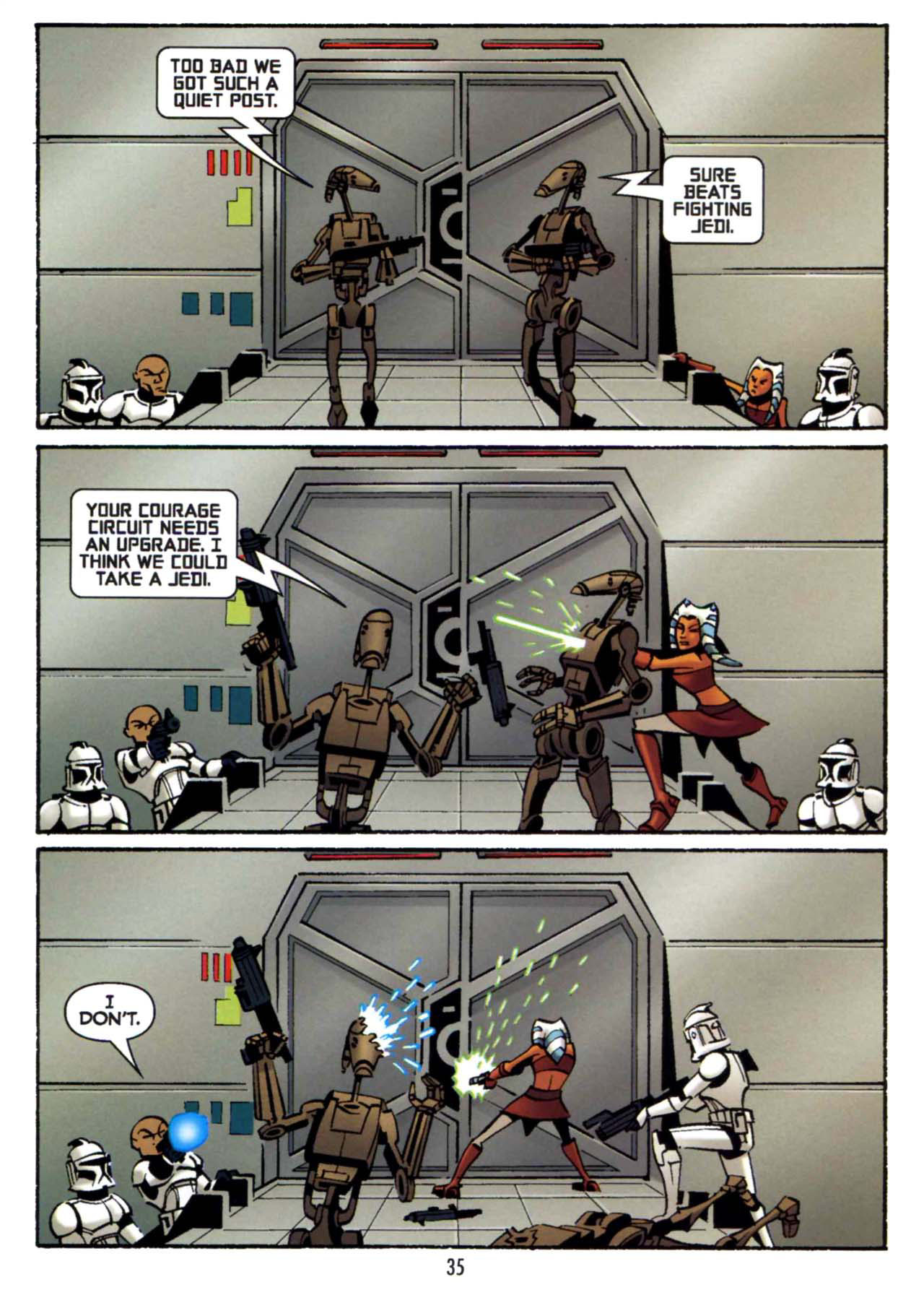 Read online Star Wars: The Clone Wars - Shipyards of Doom comic -  Issue # Full - 33