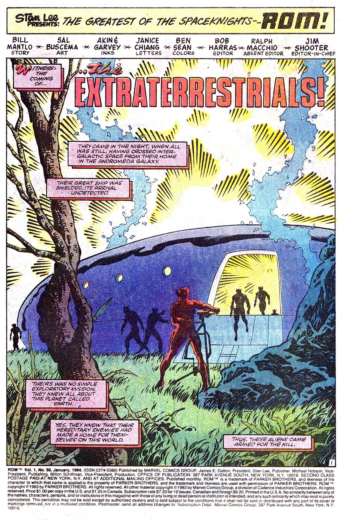 Read online ROM (1979) comic -  Issue #50 - 2