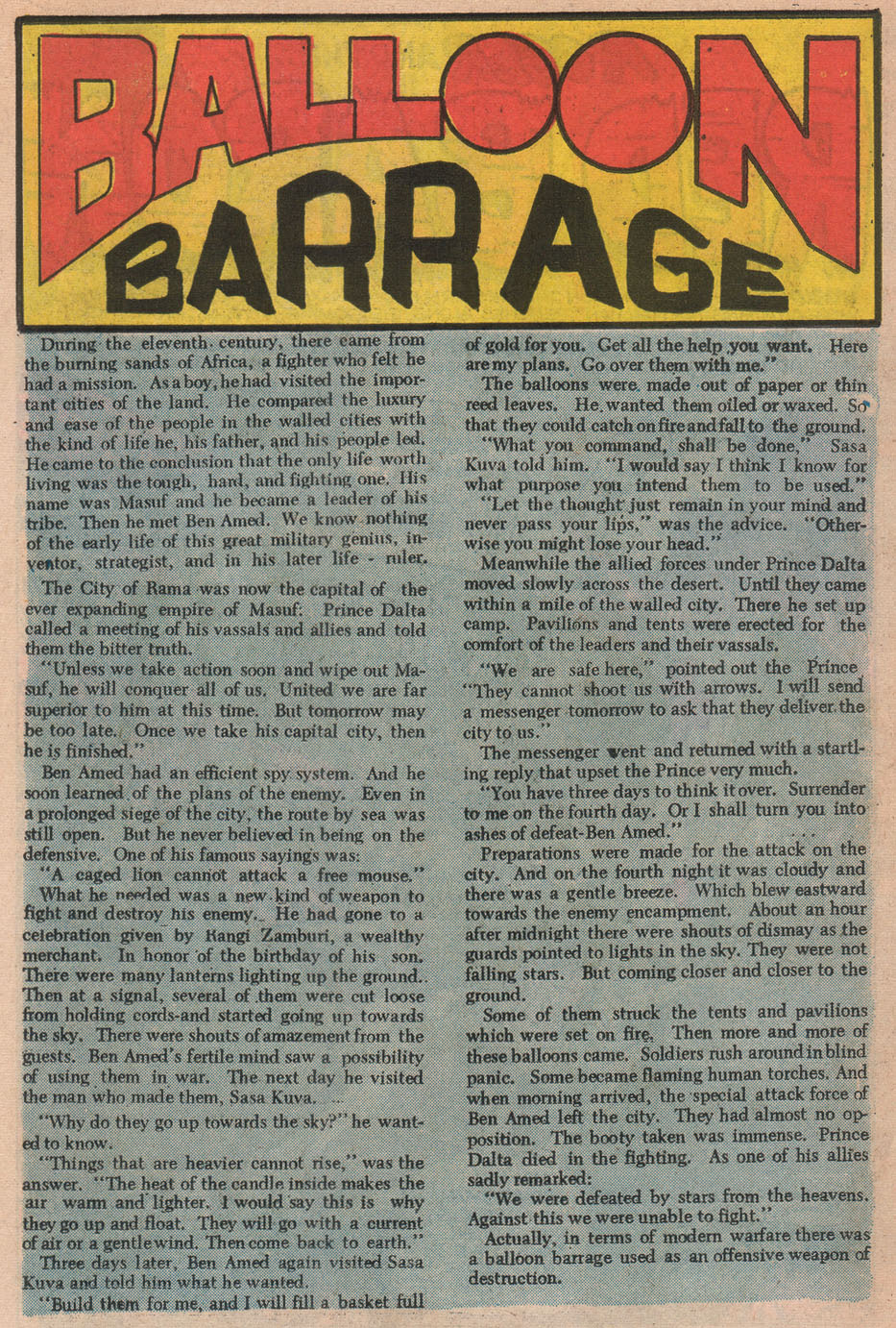 Read online Attack (1971) comic -  Issue #10 - 17