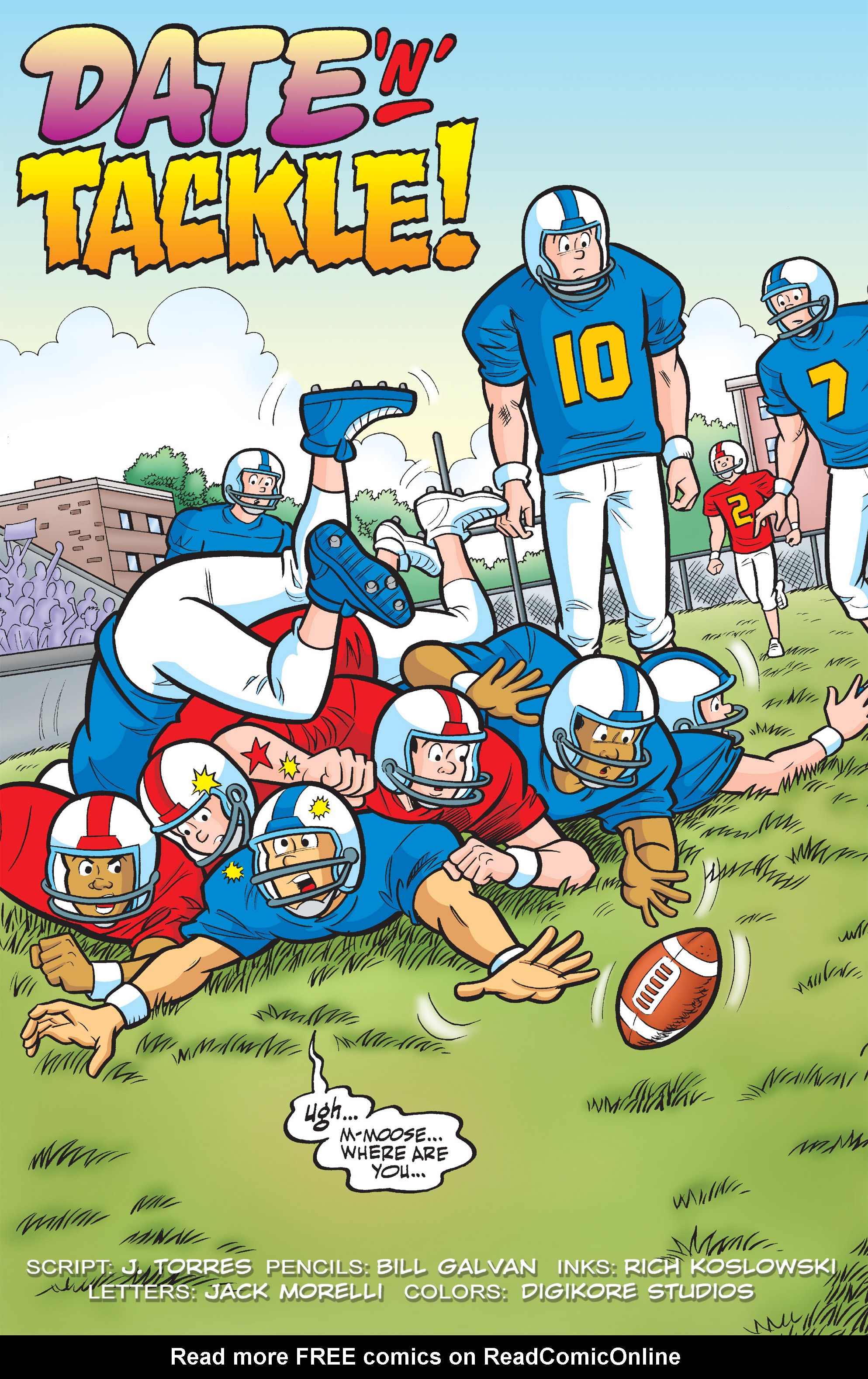 Read online Archie Gridiron Glory comic -  Issue # TPB (Part 1) - 12