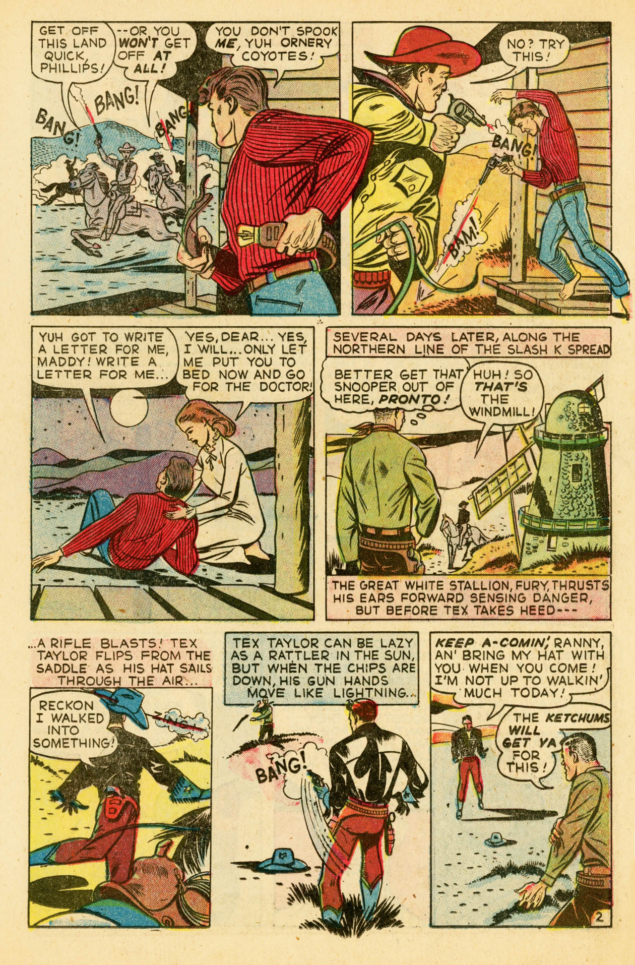 Read online Tex Taylor comic -  Issue #2 - 11