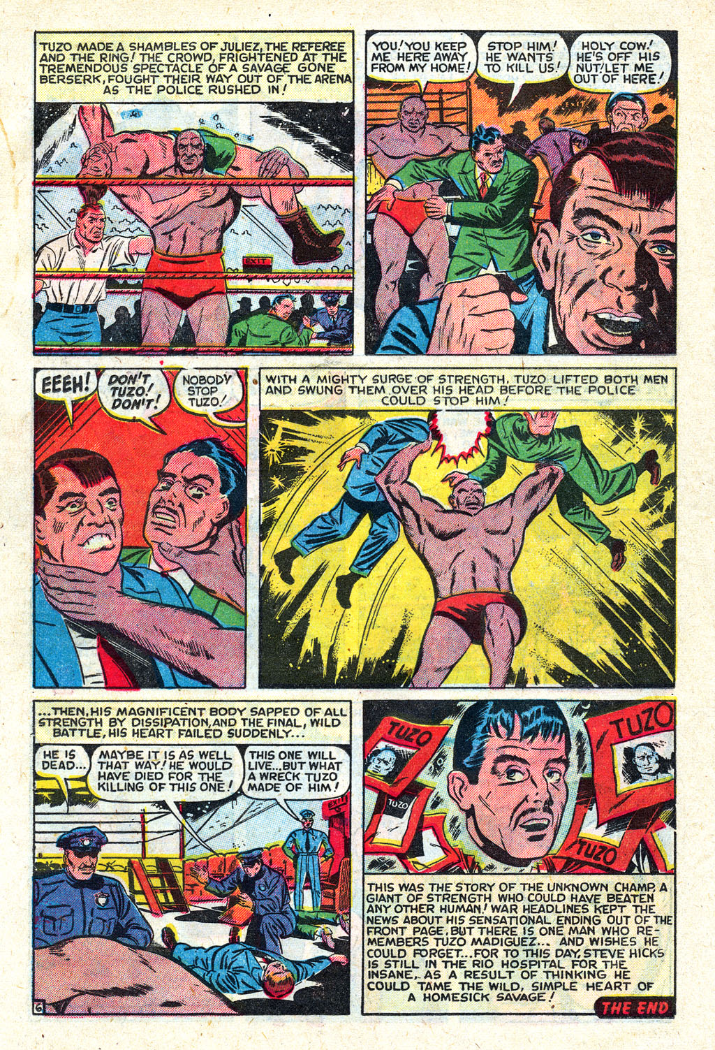 Read online Sports Action comic -  Issue #6 - 22