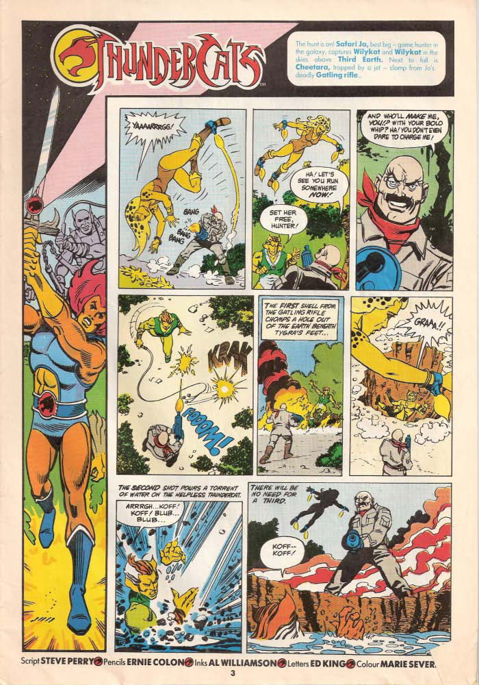 Read online ThunderCats (1987) comic -  Issue #28 - 3