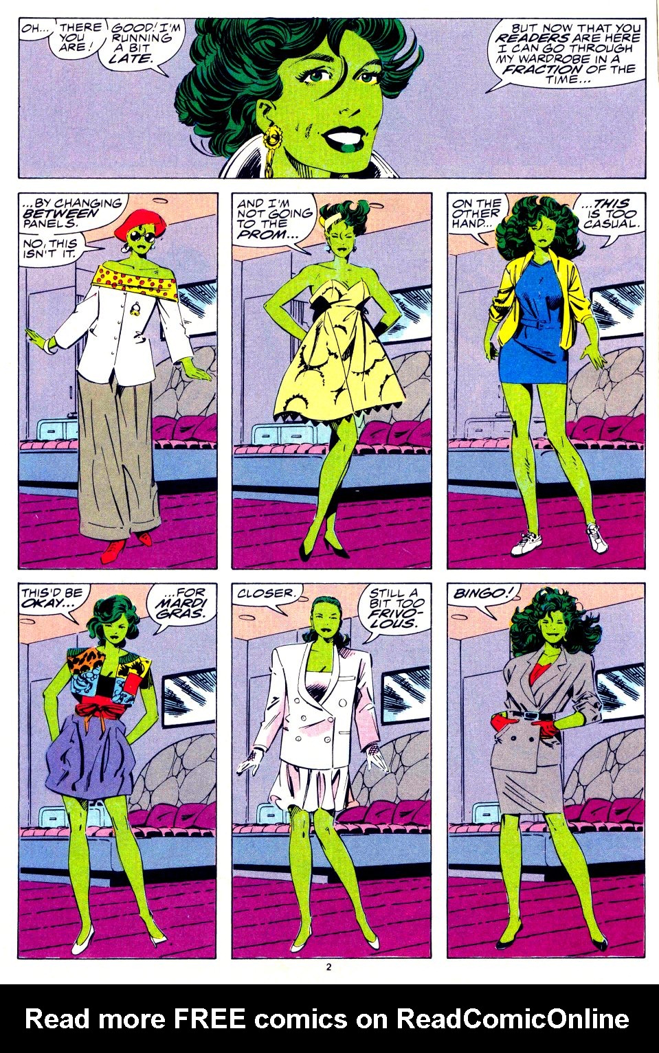 Read online The Sensational She-Hulk comic -  Issue #4 - 3