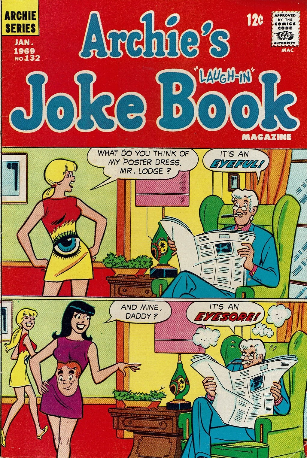 Read online Archie's Joke Book Magazine comic -  Issue #132 - 1