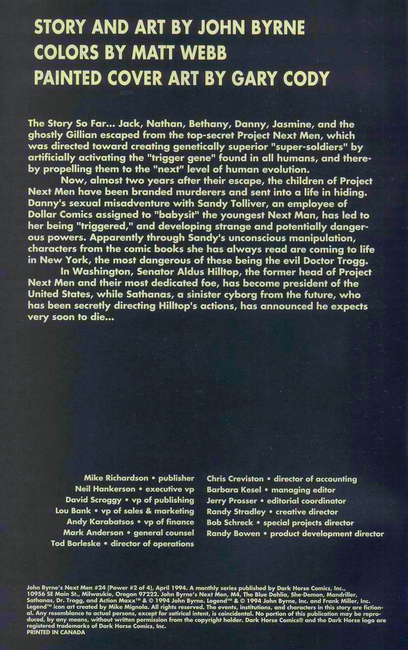 Read online John Byrne's Next Men (1992) comic -  Issue #24 - 2