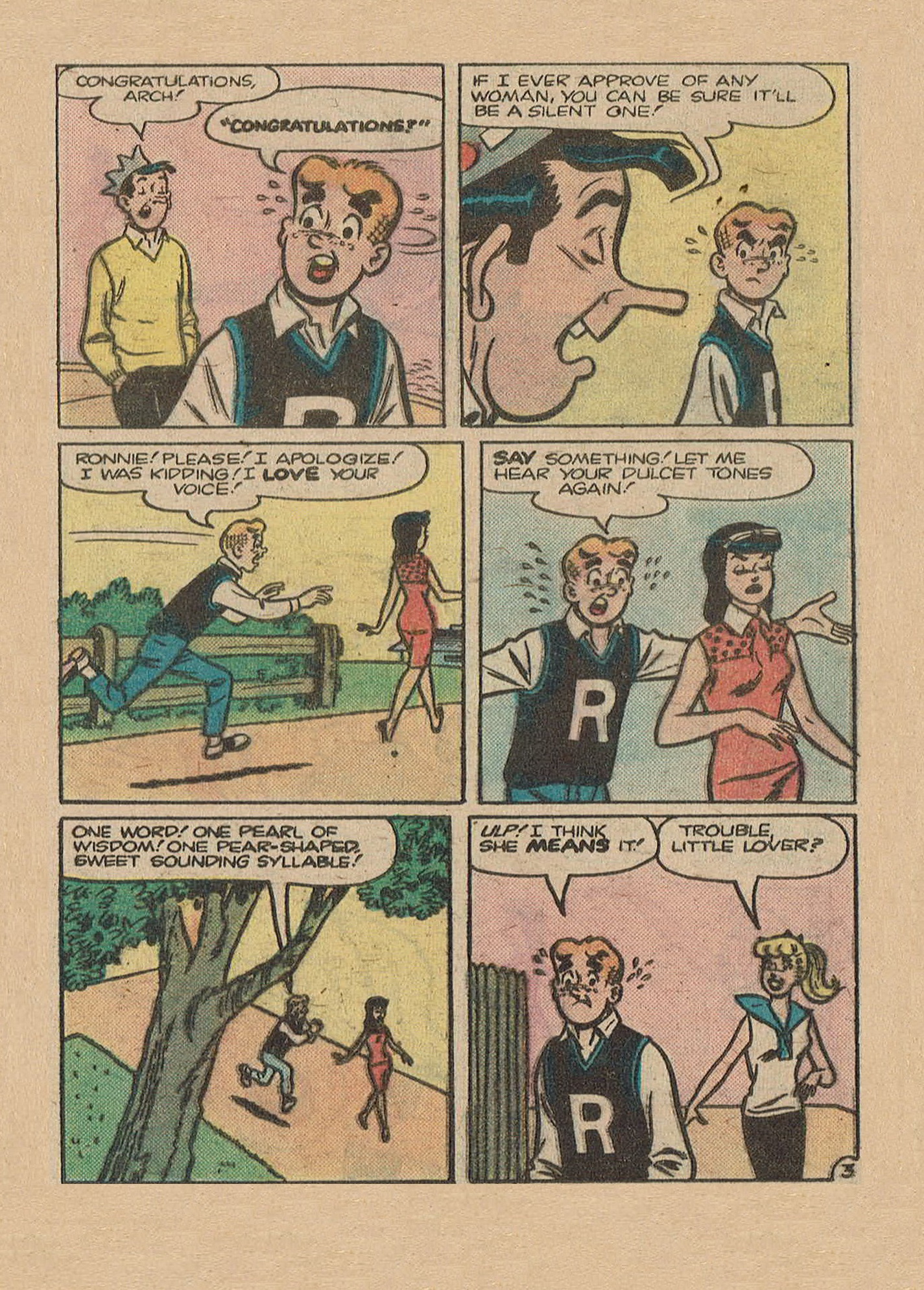 Read online Archie Digest Magazine comic -  Issue #33 - 128