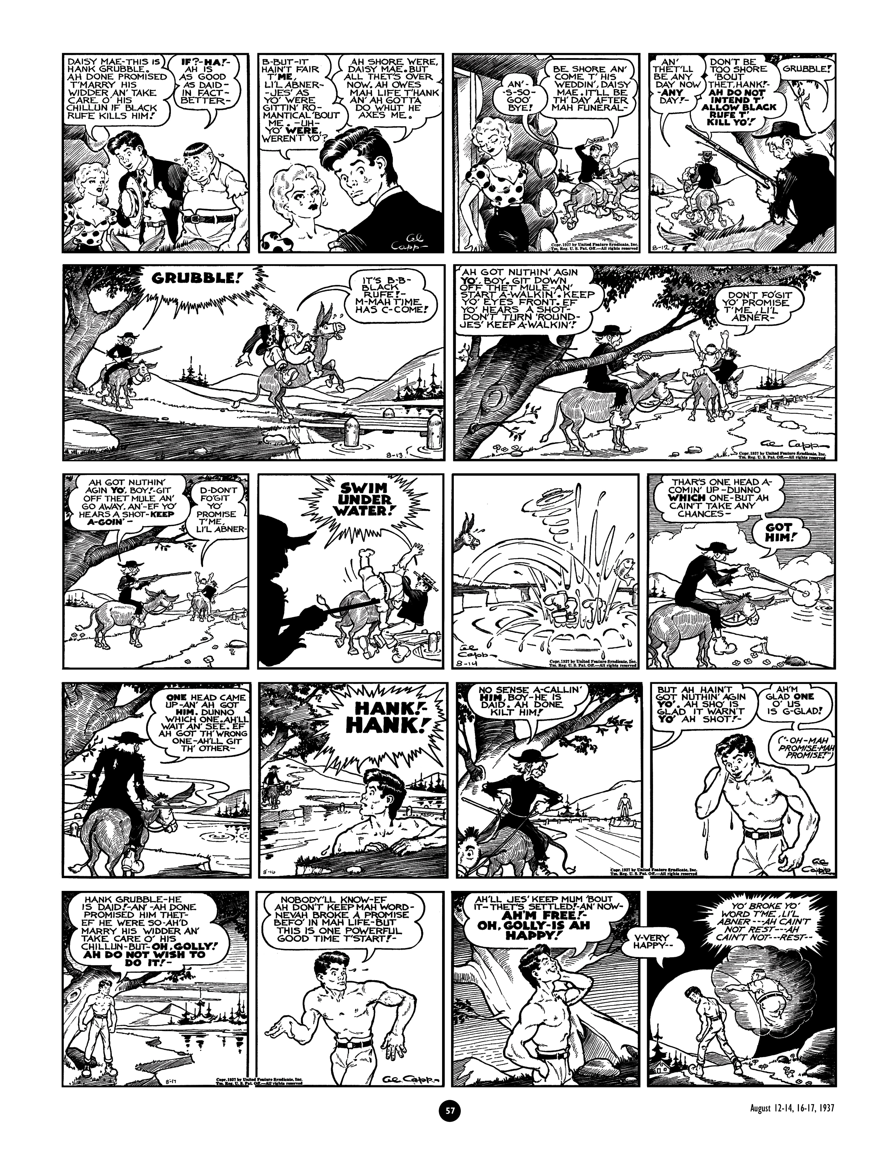 Read online Al Capp's Li'l Abner Complete Daily & Color Sunday Comics comic -  Issue # TPB 2 (Part 1) - 58